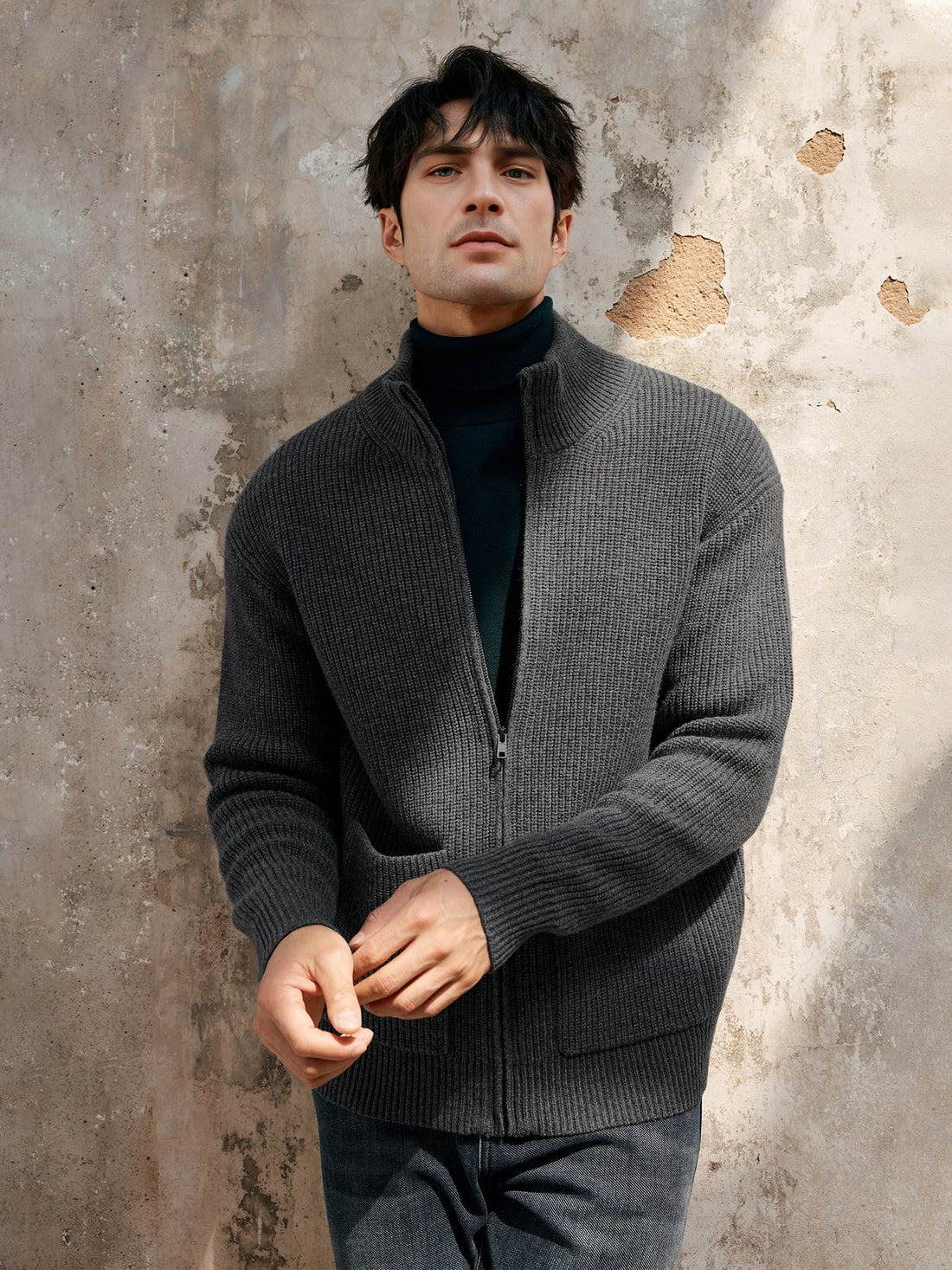 GentleKnit Full Zip Sweater Jacket |
