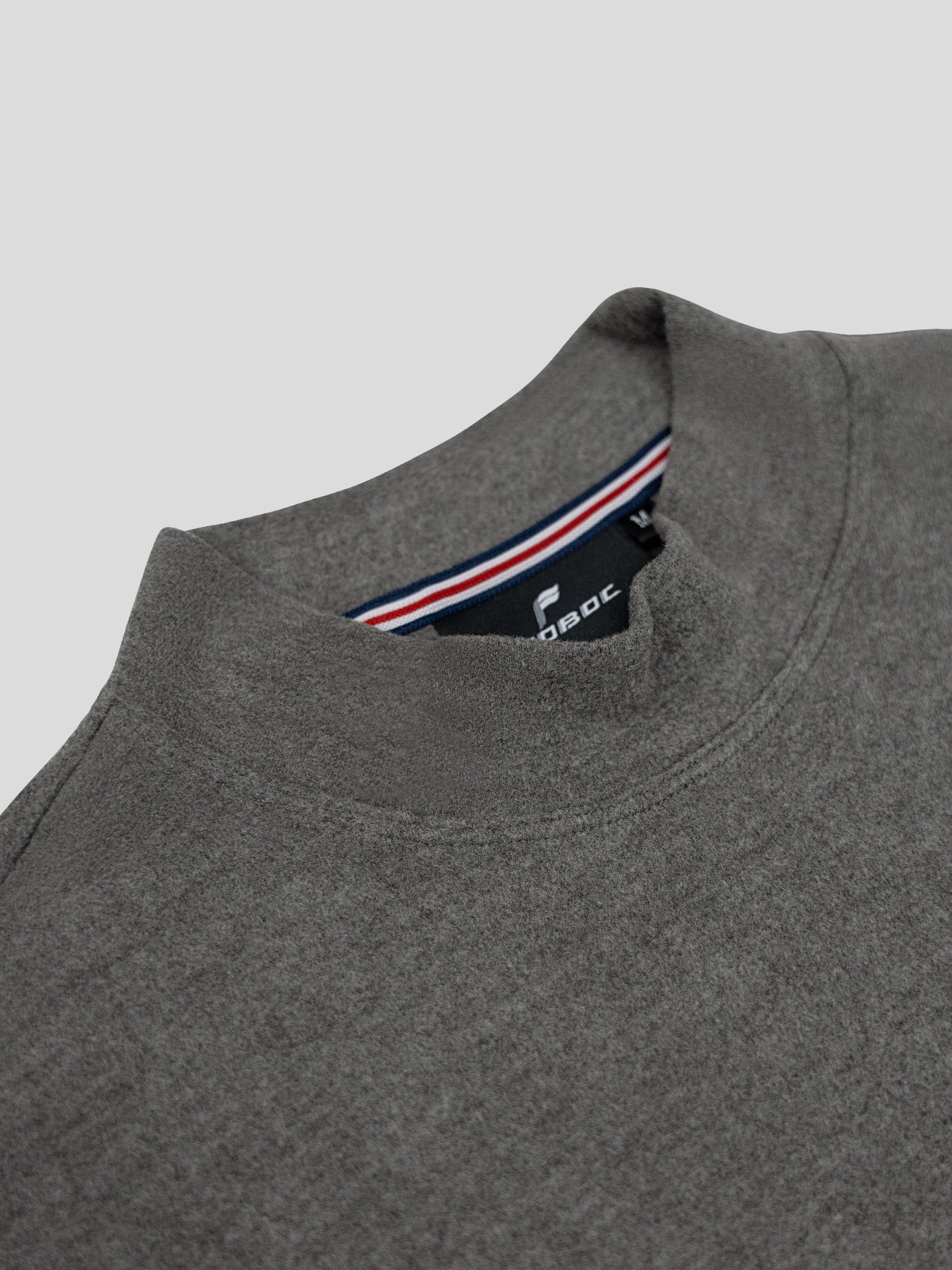 Ultimate Fleece Mock Neck Long Sleeve Tee