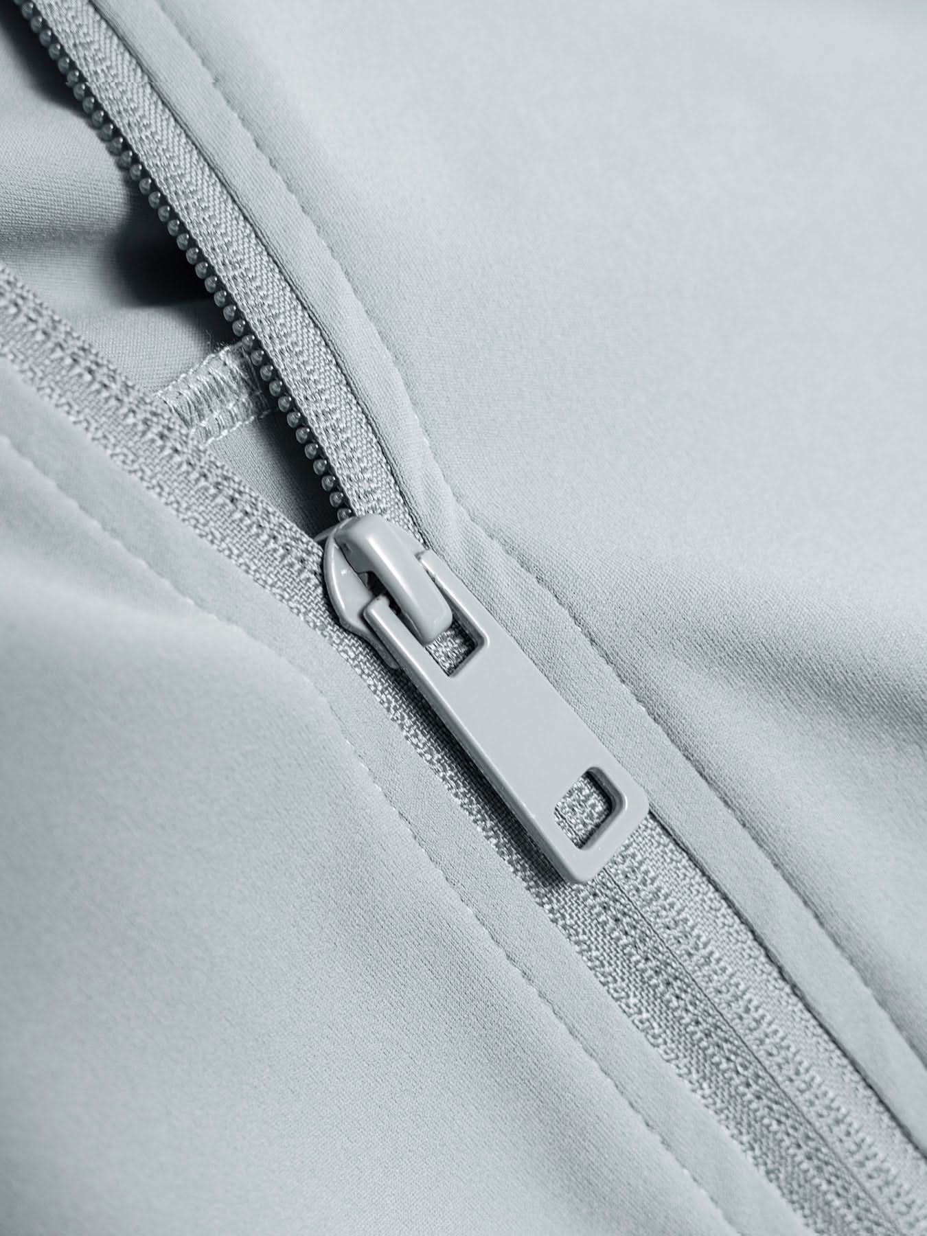 SmoothBlend Quick Dry Sports Fitness Hooded Jacket