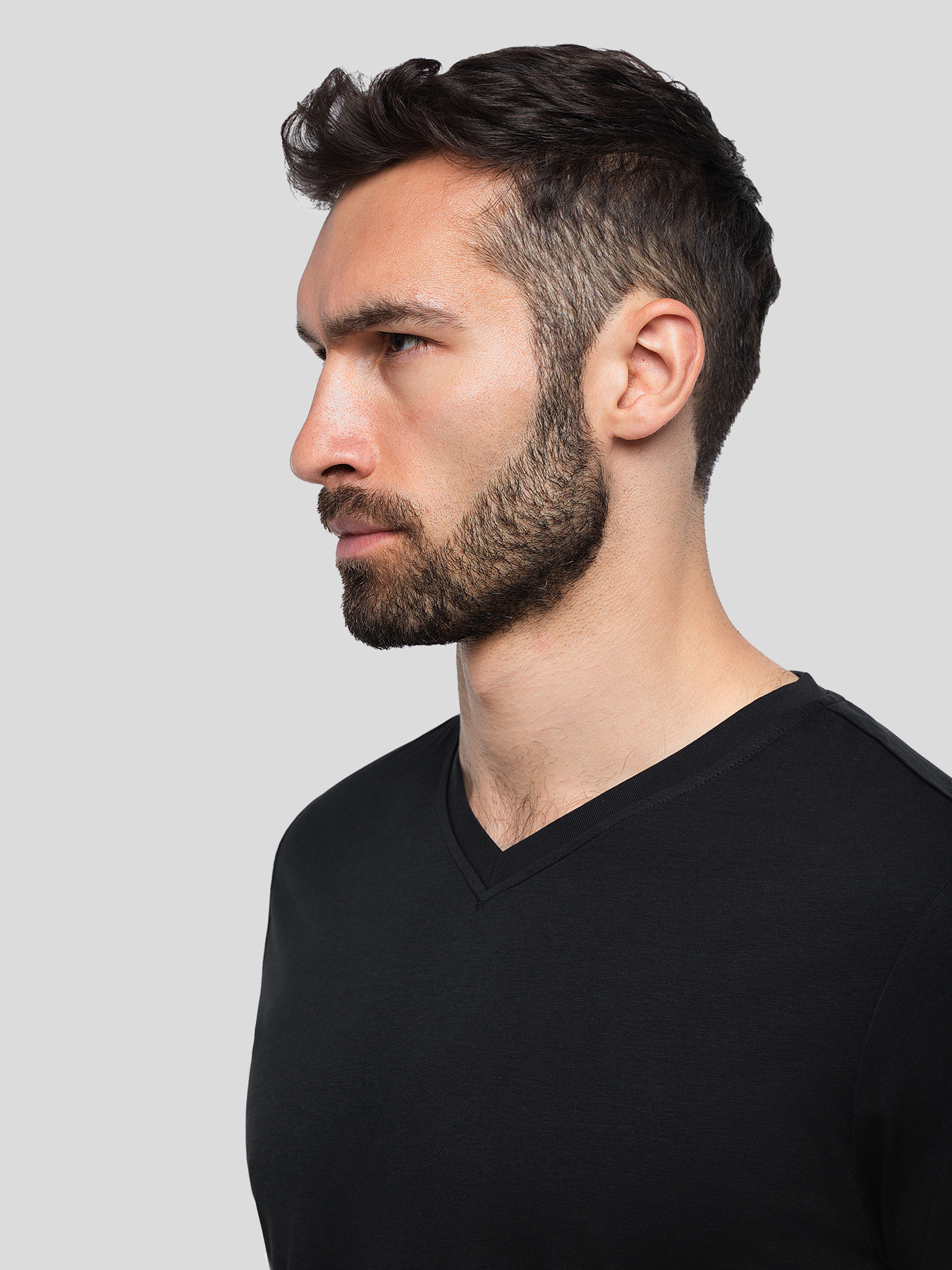 StayCool 2.0 V-neck Elongated Tee: Slim Fit