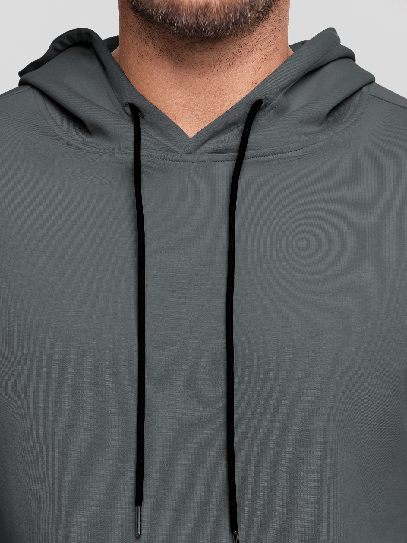 CozySpacer Curve Hem Hoodie