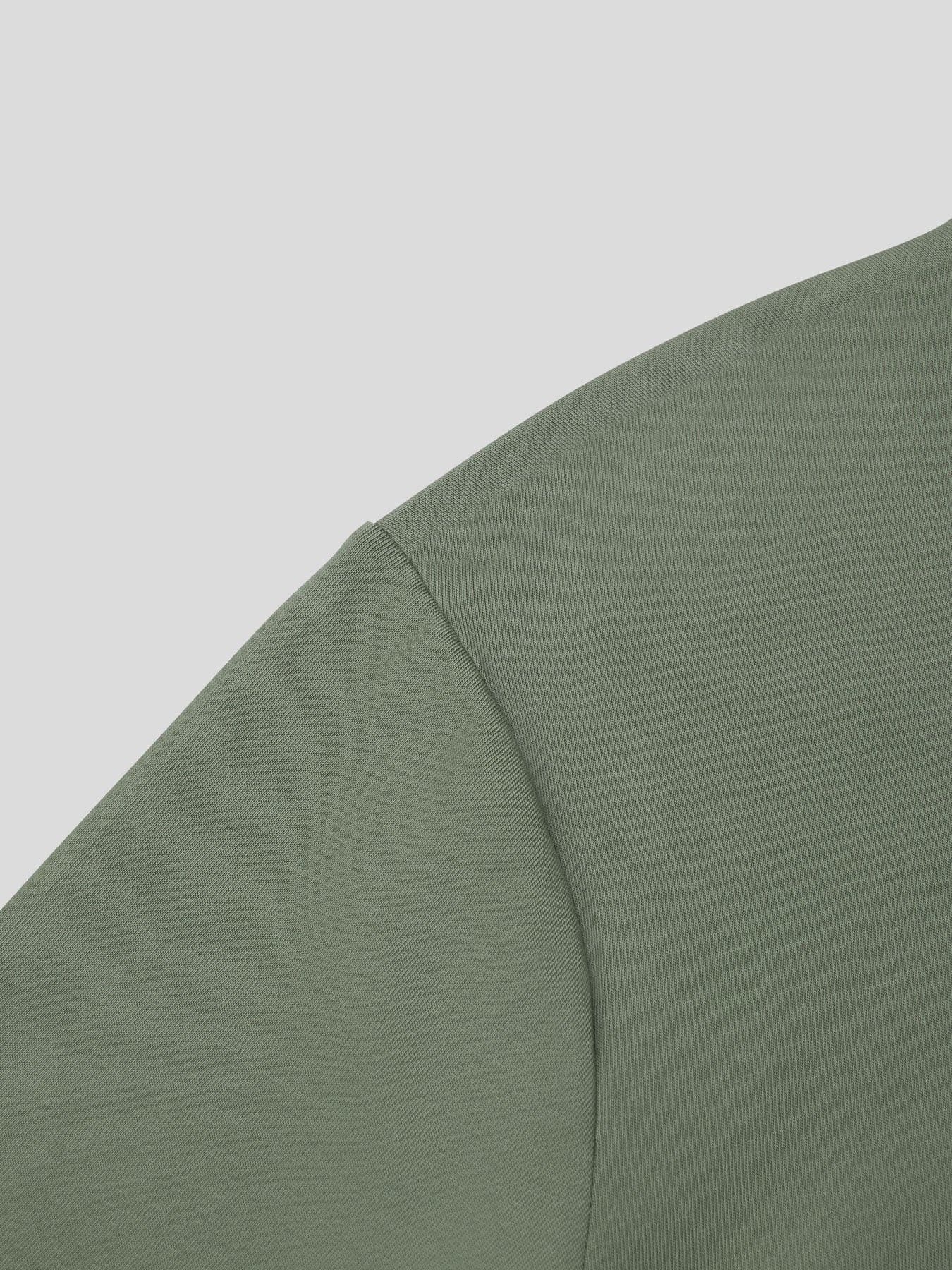 StaySmooth Long Sleeve Drop-Cut Tee: Slim Fit