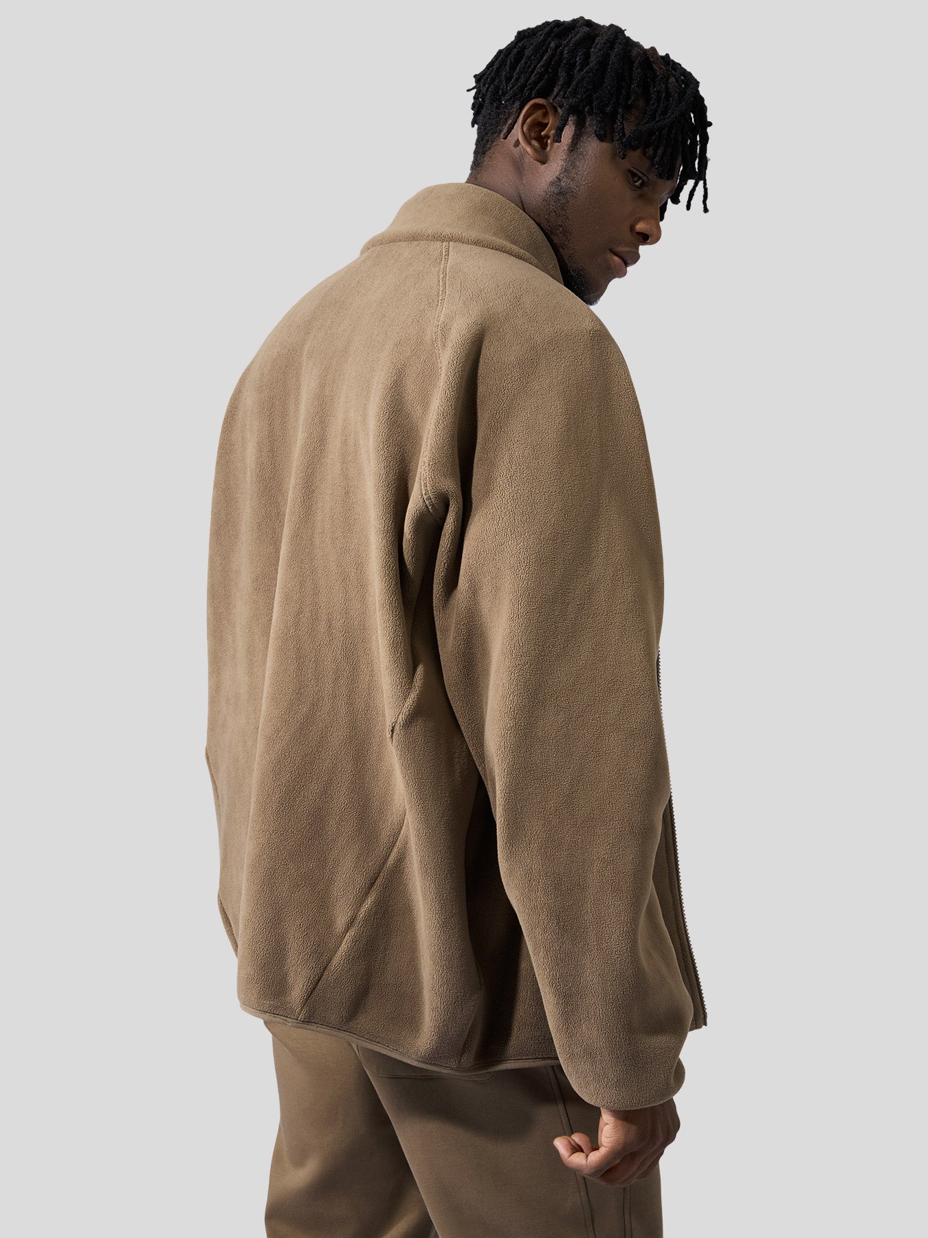 Polar Fleece Utility Pocket Jacket