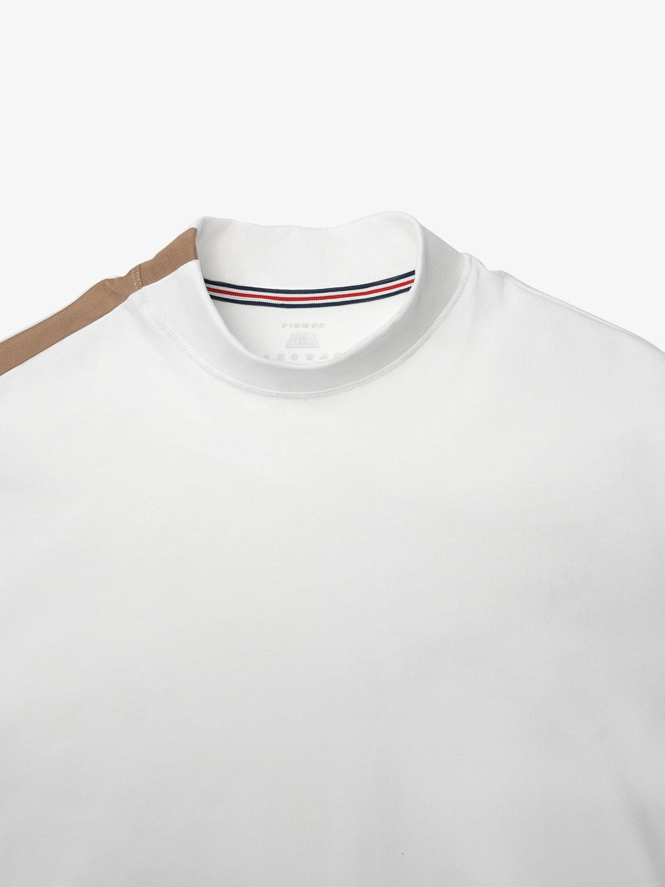 Mock Neck Short Sleeve Tee