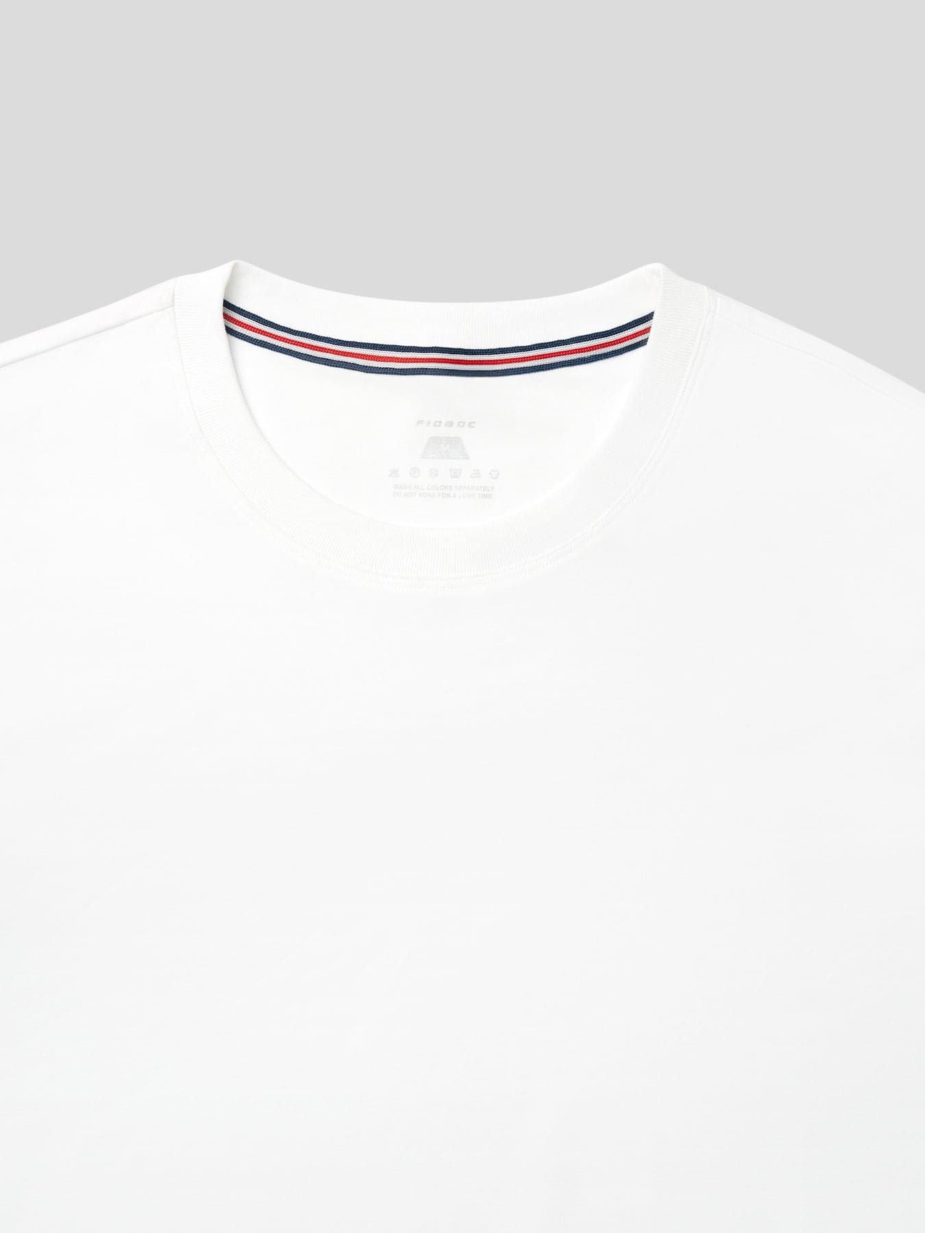 Basic Tee With Side Button Detail Hem