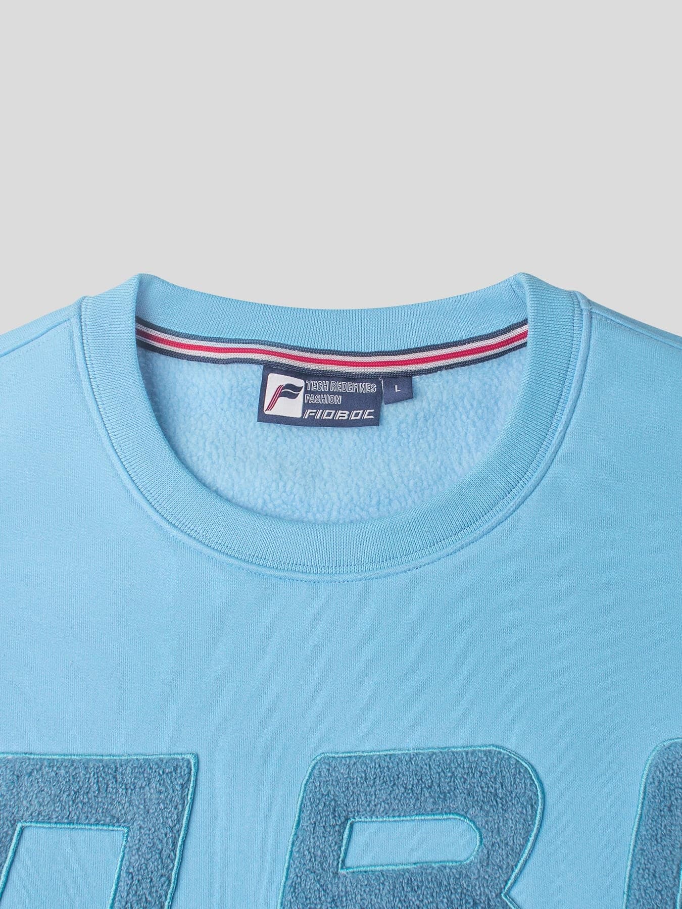 Sky Blue Pullover Sweatshirt