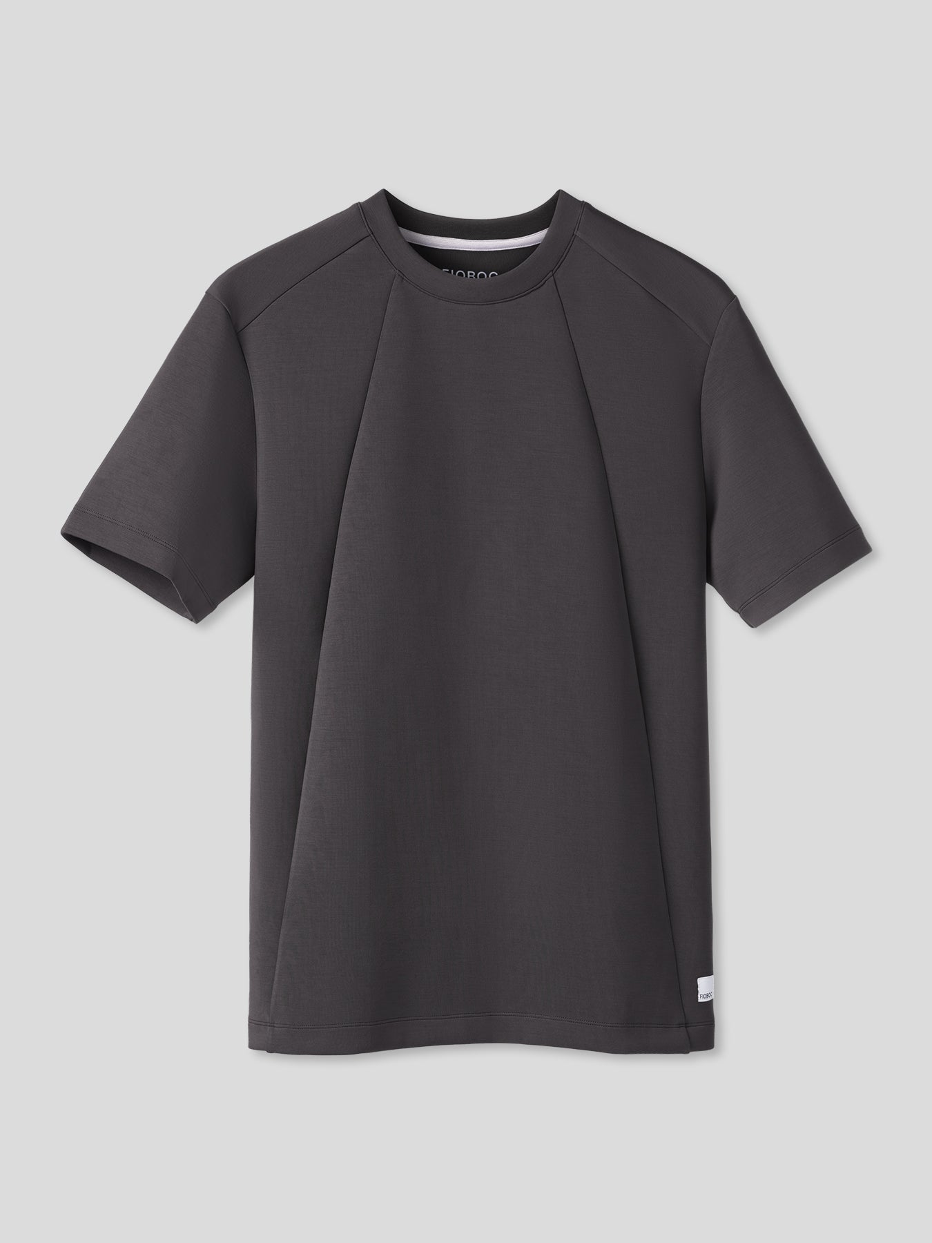 Modal Blend Panelled Short Sleeve Tee