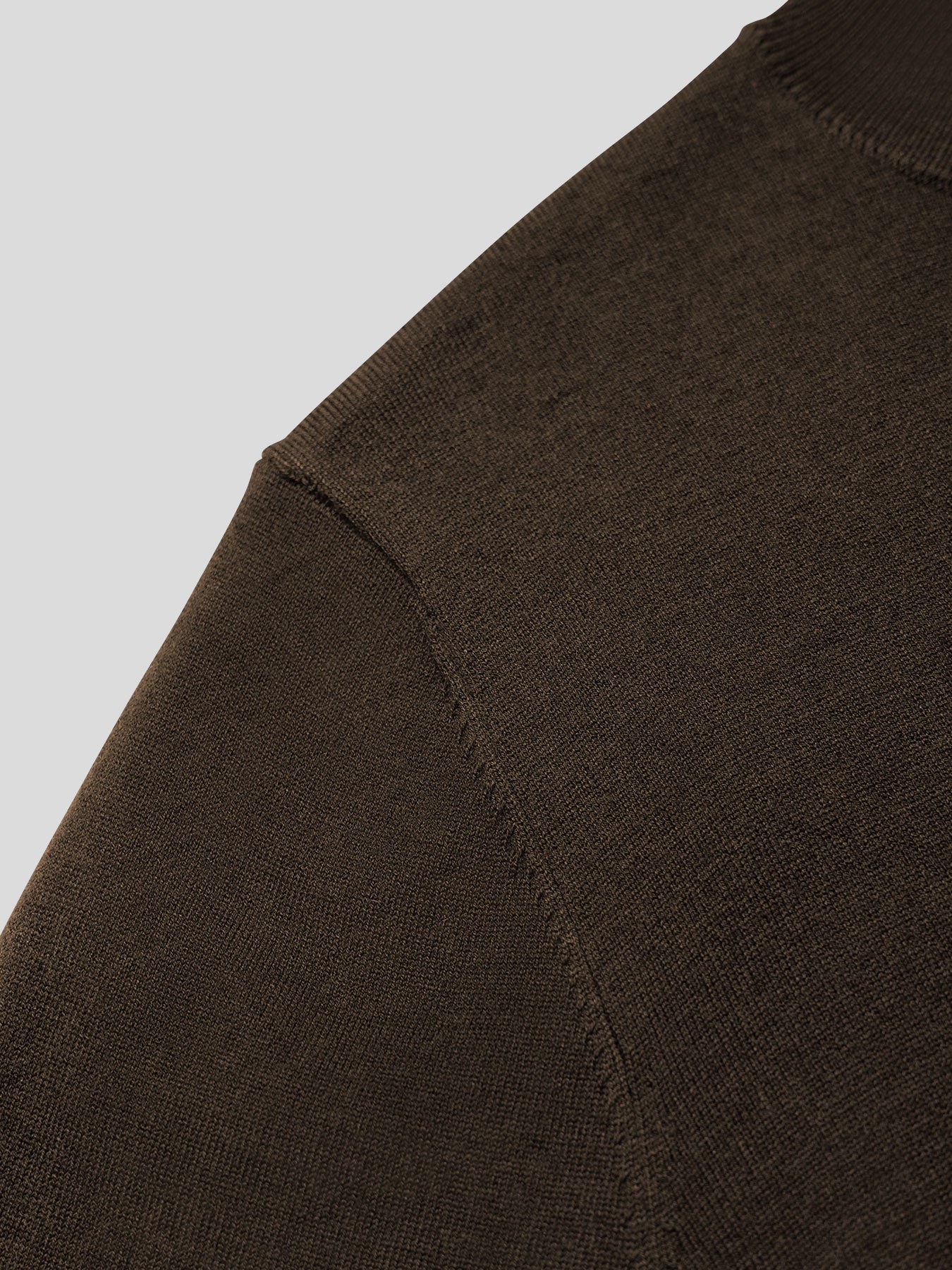 GentleKnit Washable Half Zip Mock Neck Sweater