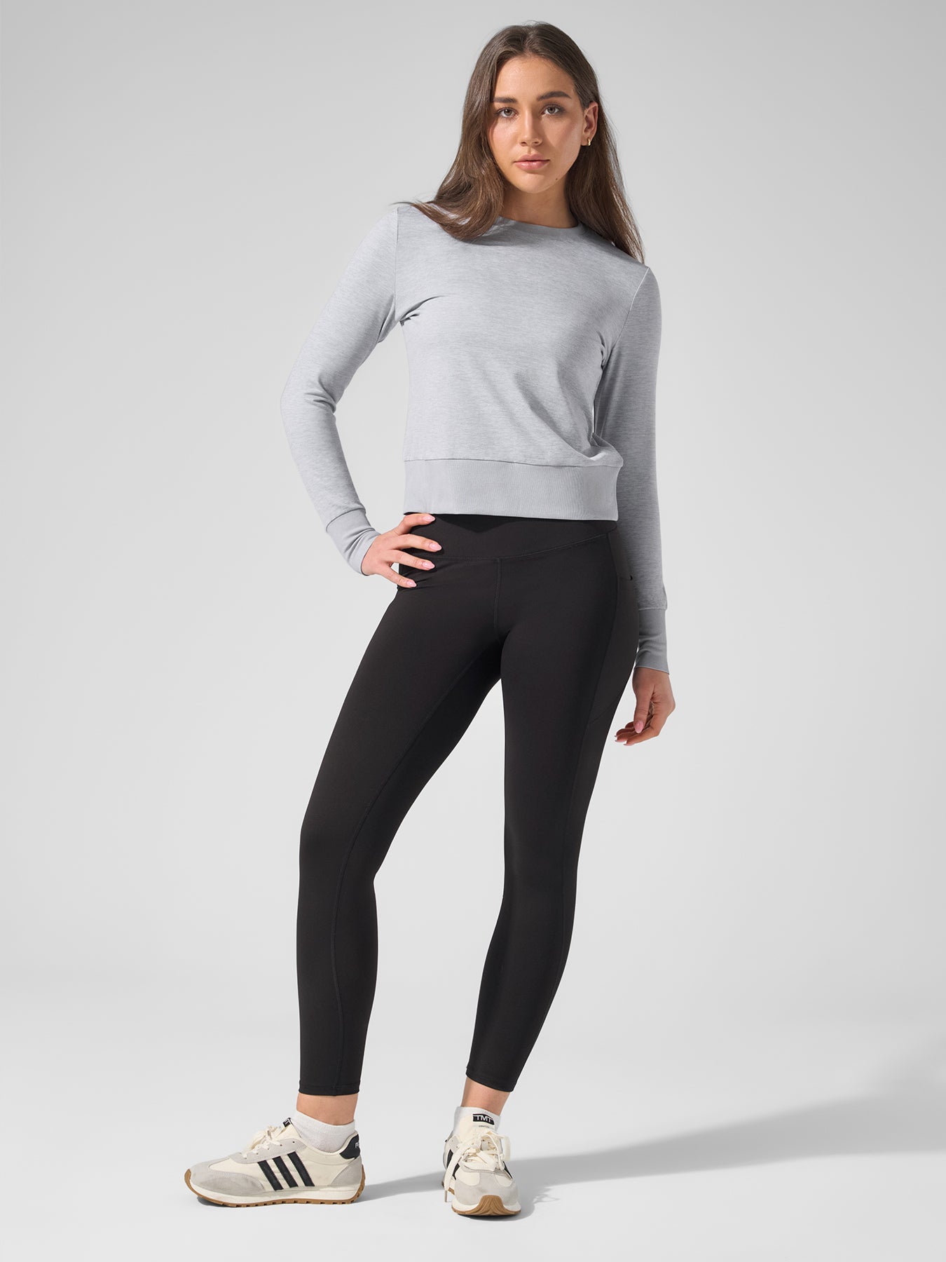 Velou Long Sleeve Crew Tee