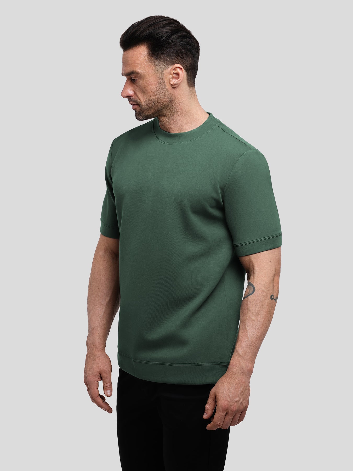 Kurzarm-T-Shirt aus Modalmischung