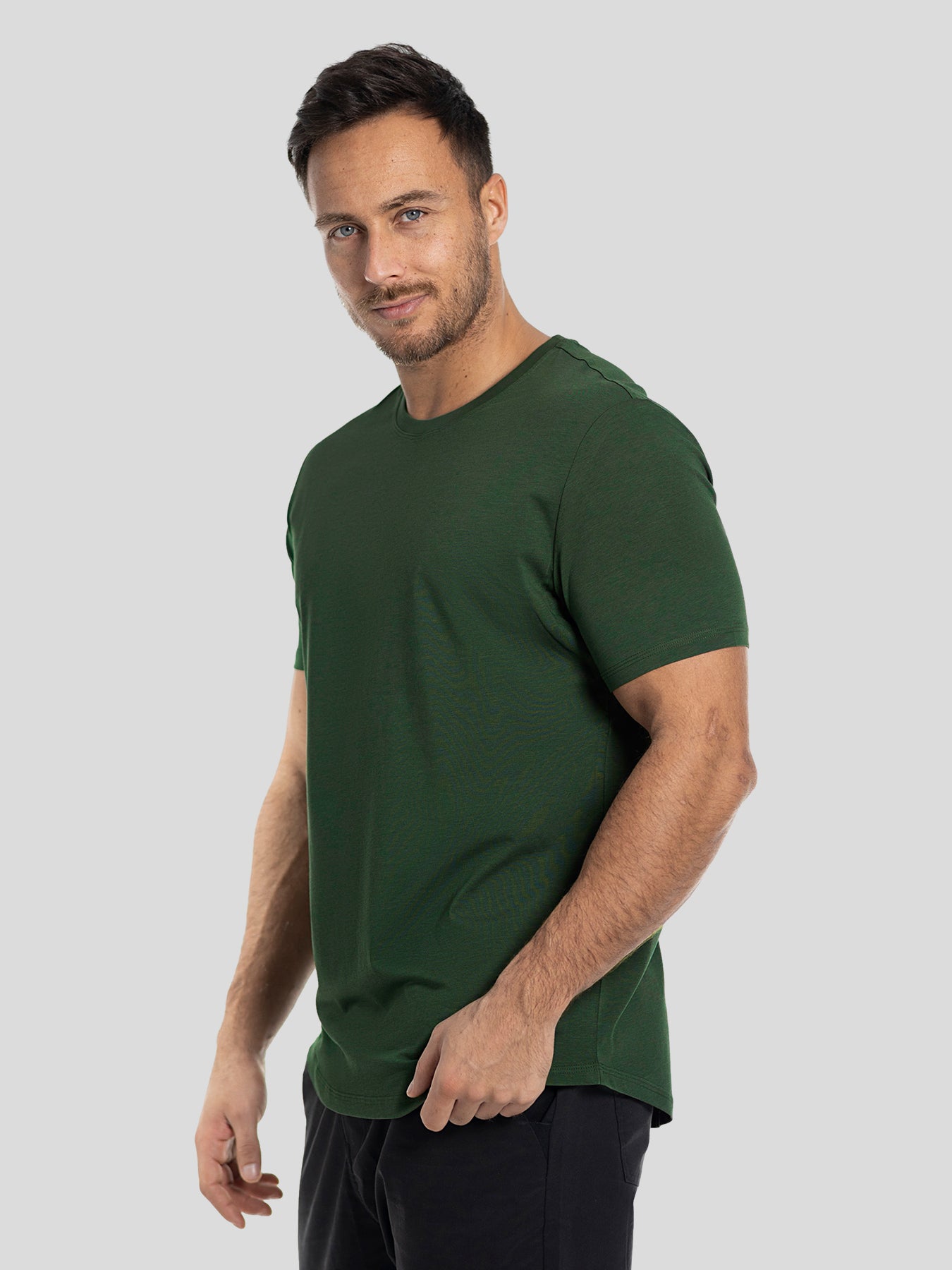 StayCool 2.0 Curve-Hem Tee: Slim-Fit