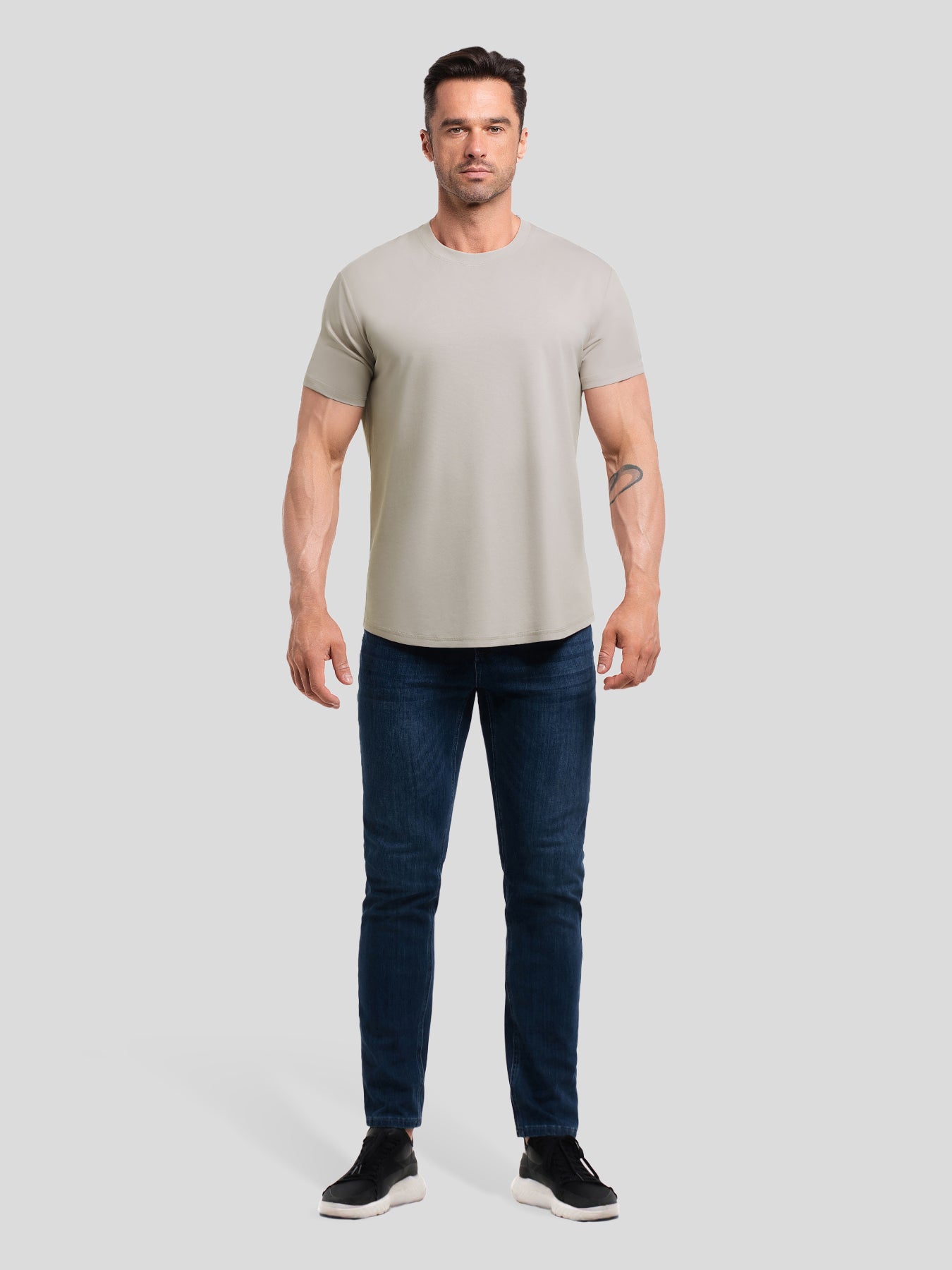 StayCool 2.0 Curve-Hem Tee: Slim-Fit