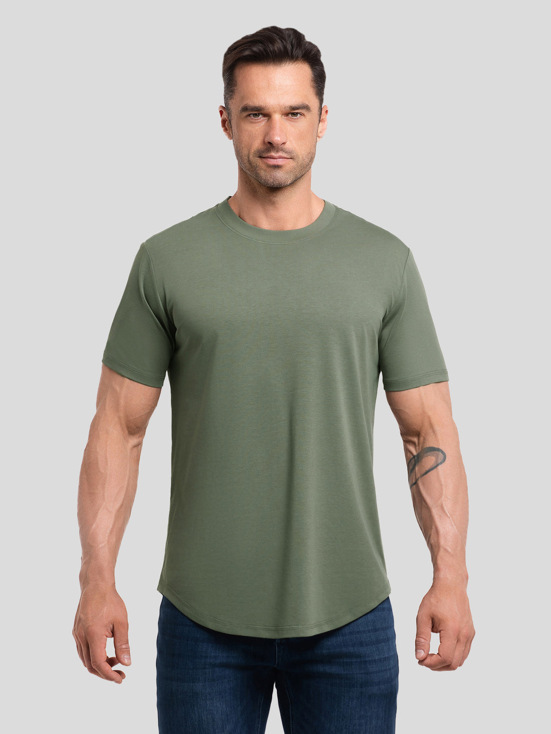 StayCool 2.0 Elongated Tee:Slim Fit |