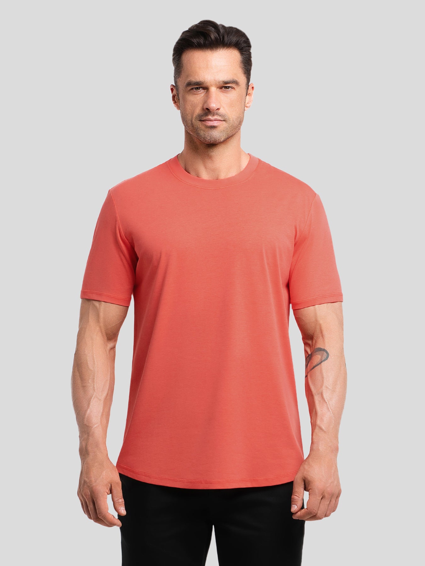 StayCool 2.0 Curve-Hem Tee: Slim-Fit