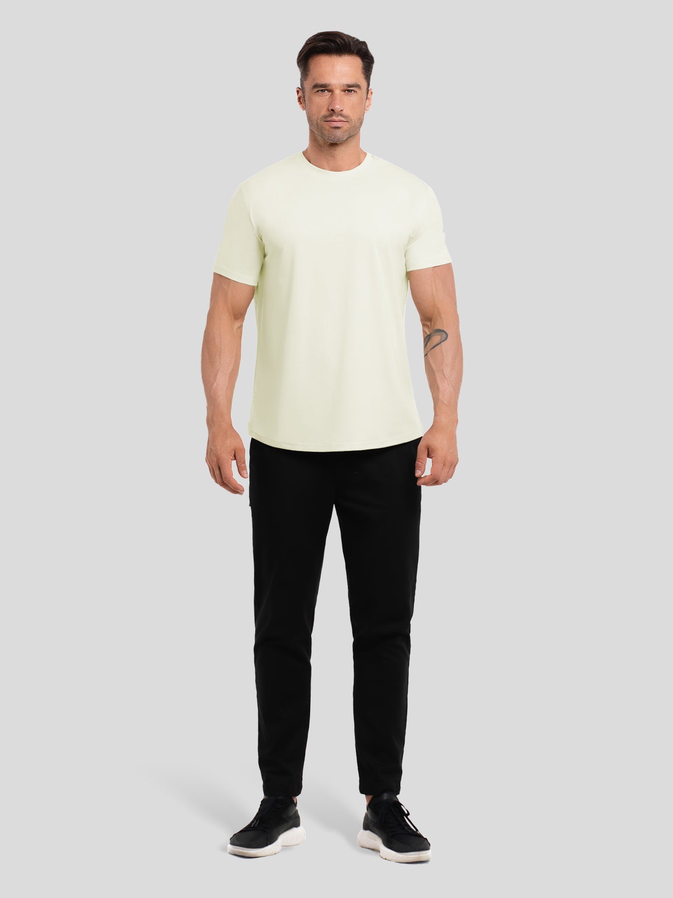 StayCool 2.0 Slim-Fit Curve-Hem Tee: New Colors