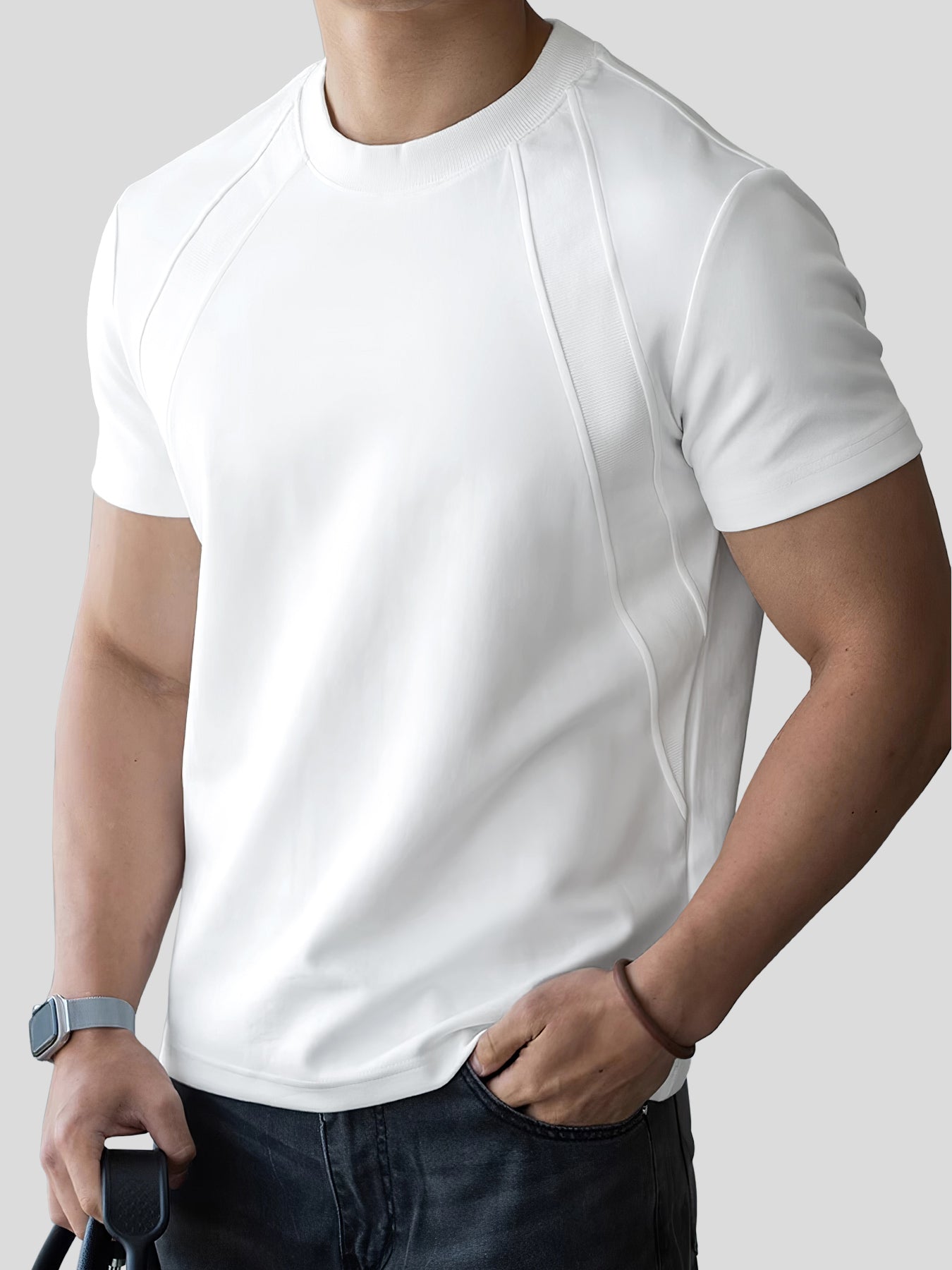 Weekend Performance Tee And Smart Casual Pant Set