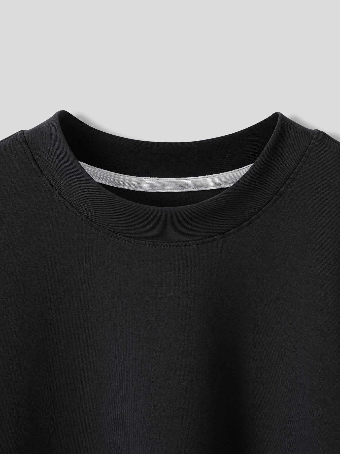 Modal Blend Crew Neck Sweatshirt