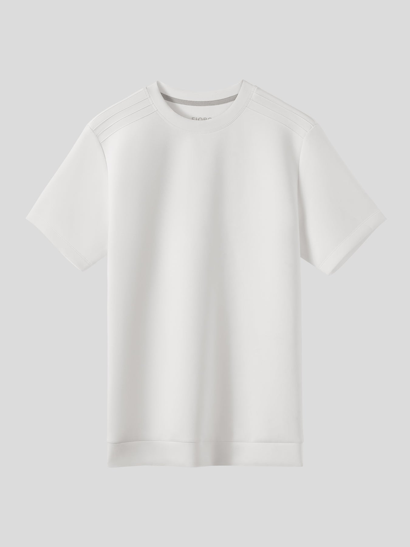 Modal Blend Short Sleeve Tee Shoulder Stitch