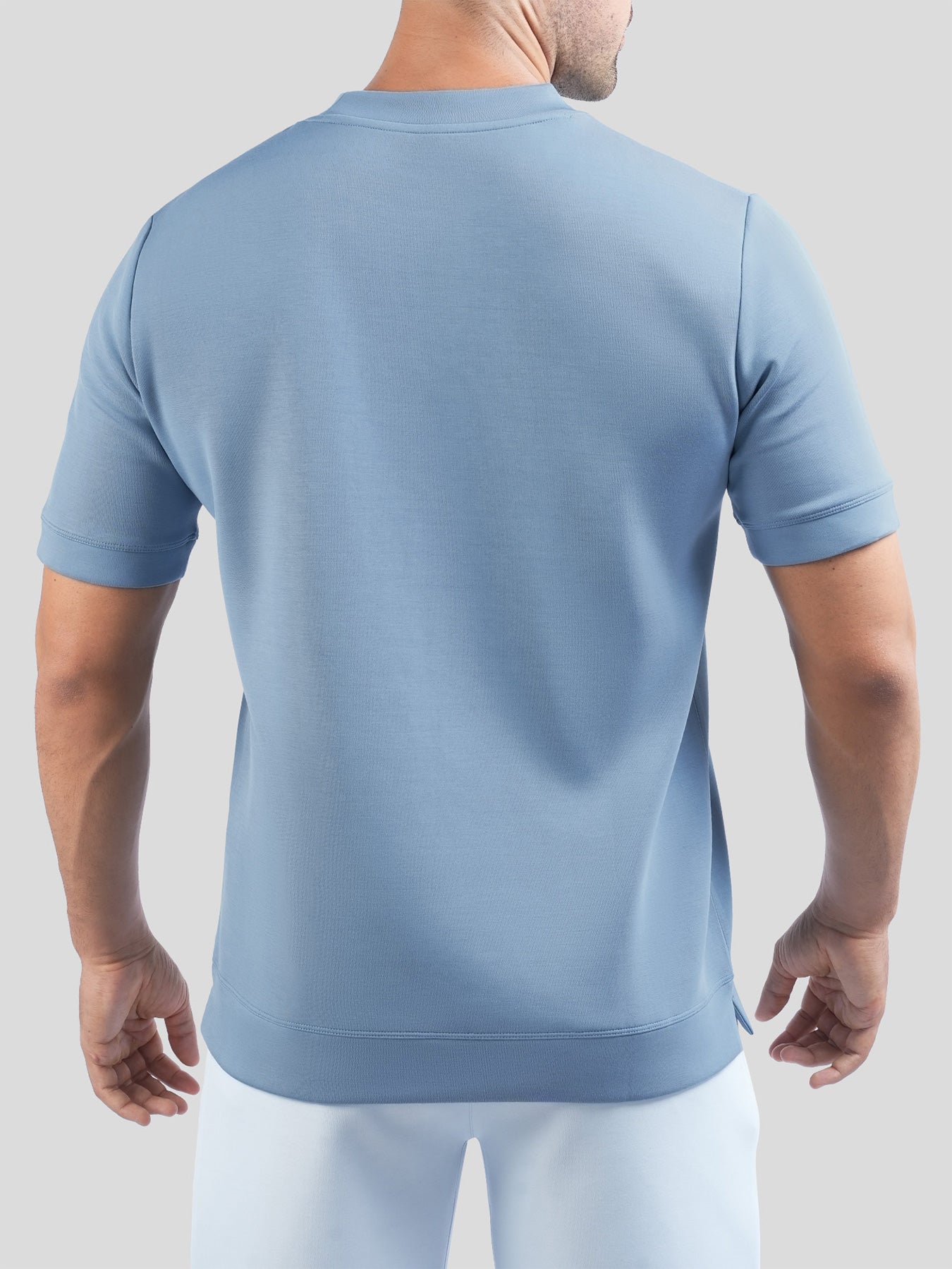 Modal Blend Short Sleeve Tee:Slim Fit