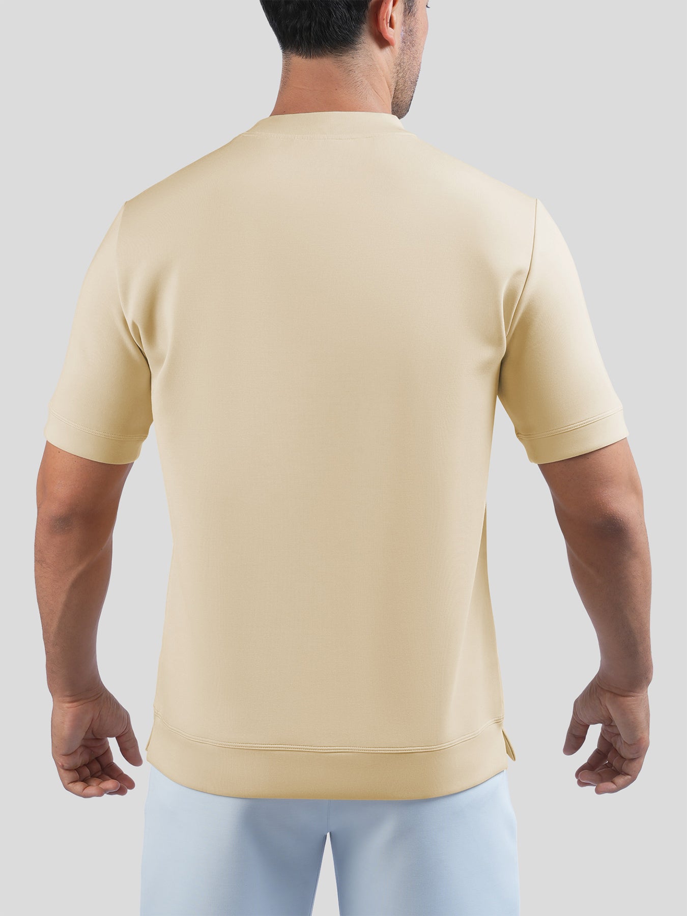 Modal Blend Short Sleeve Tee:Slim Fit
