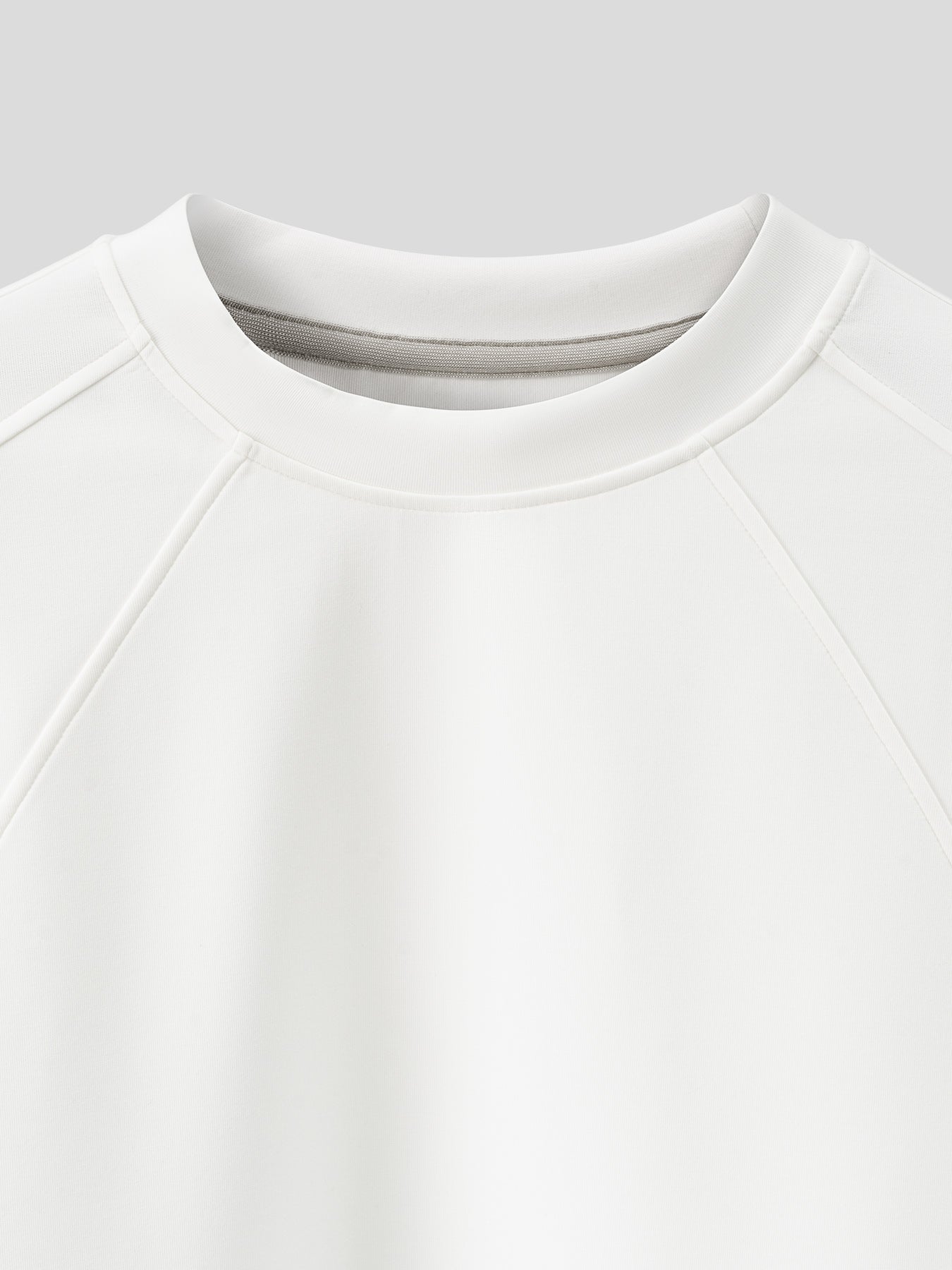 Modal Blend Fall Panel Sweatshirt Wrinkle Resistant Daily Wear