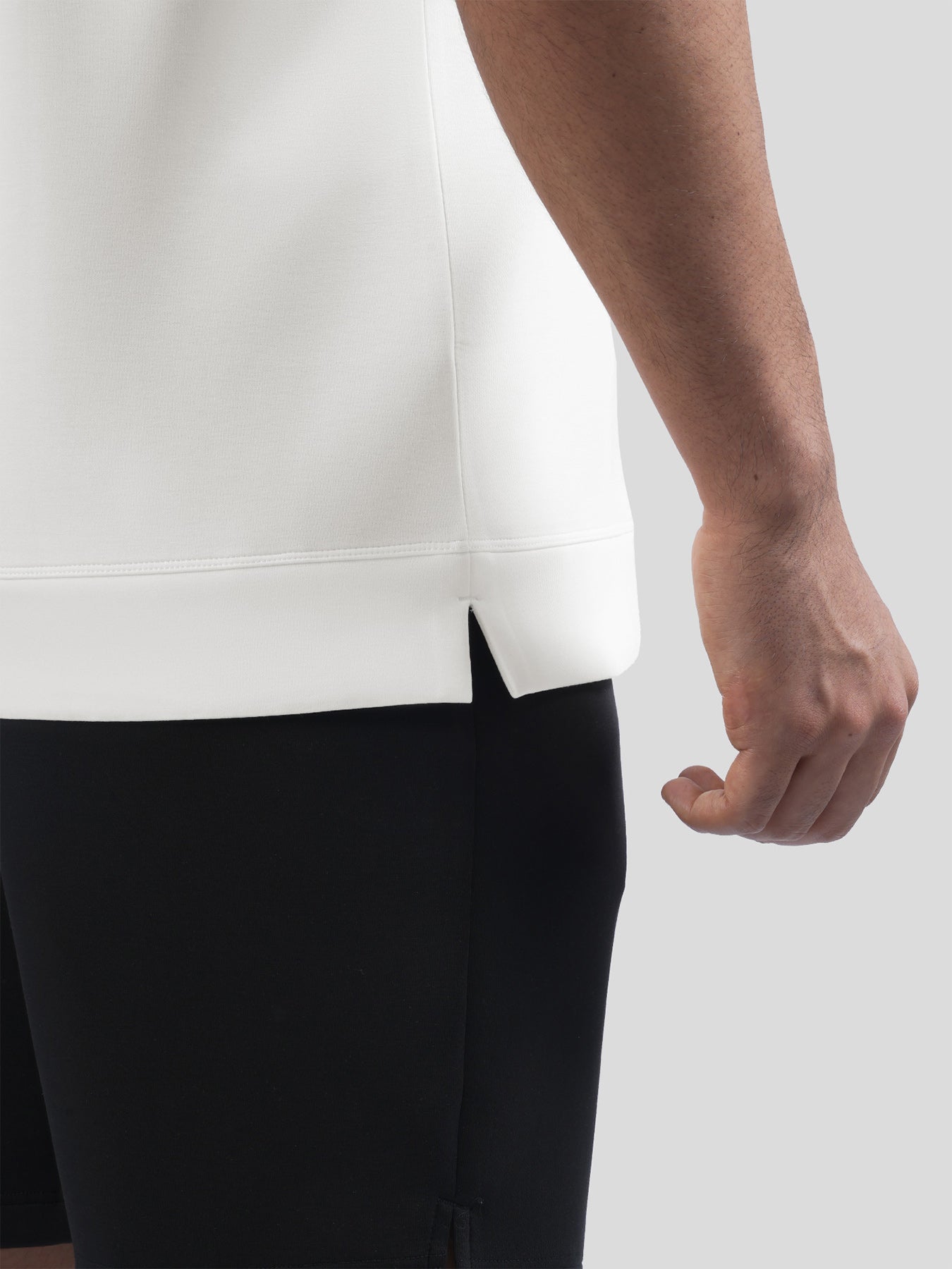 Modal Blend Short Sleeve Tee:Slim Fit