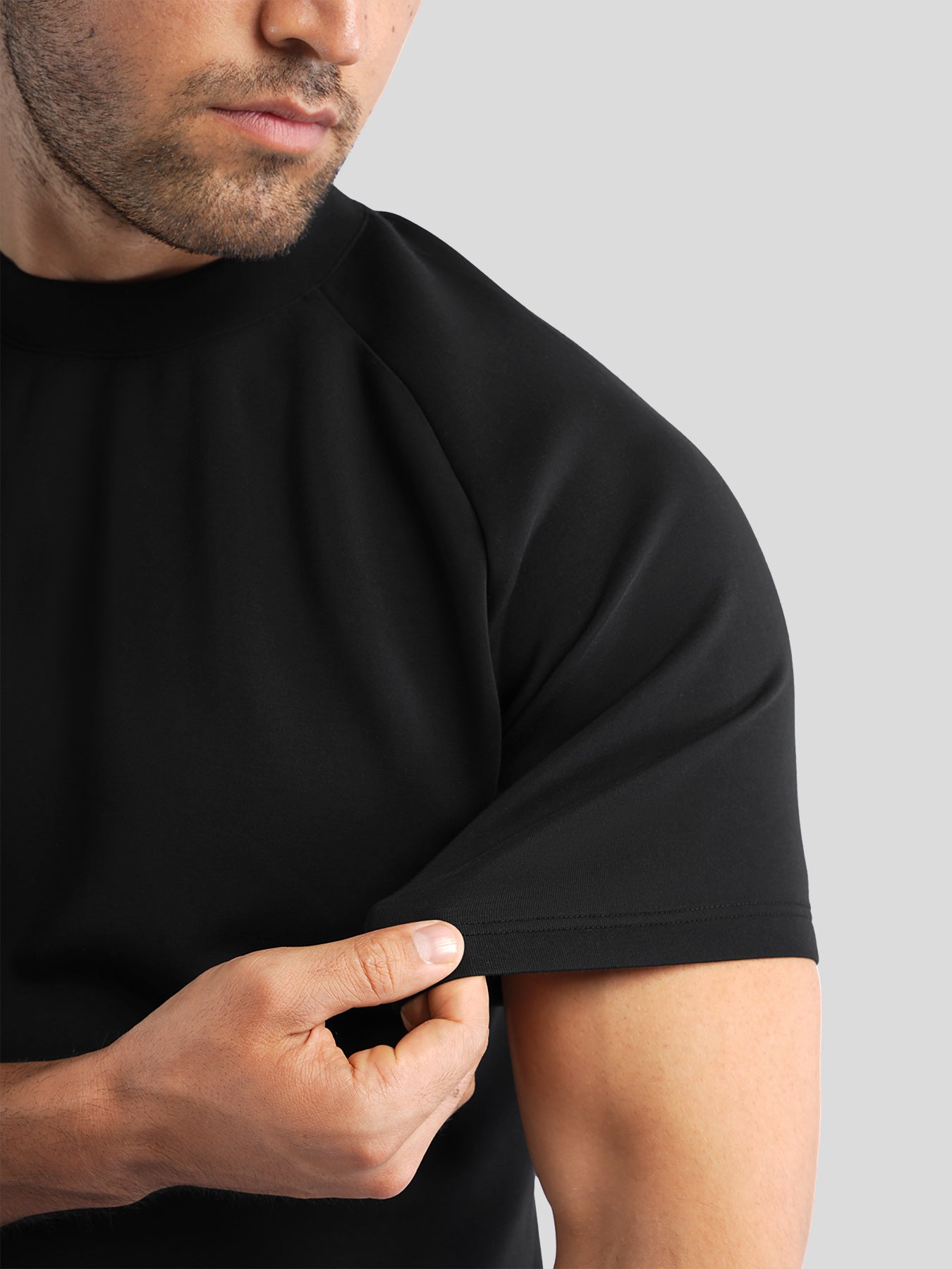 Modal Blend Short Sleeve Raglan Tee