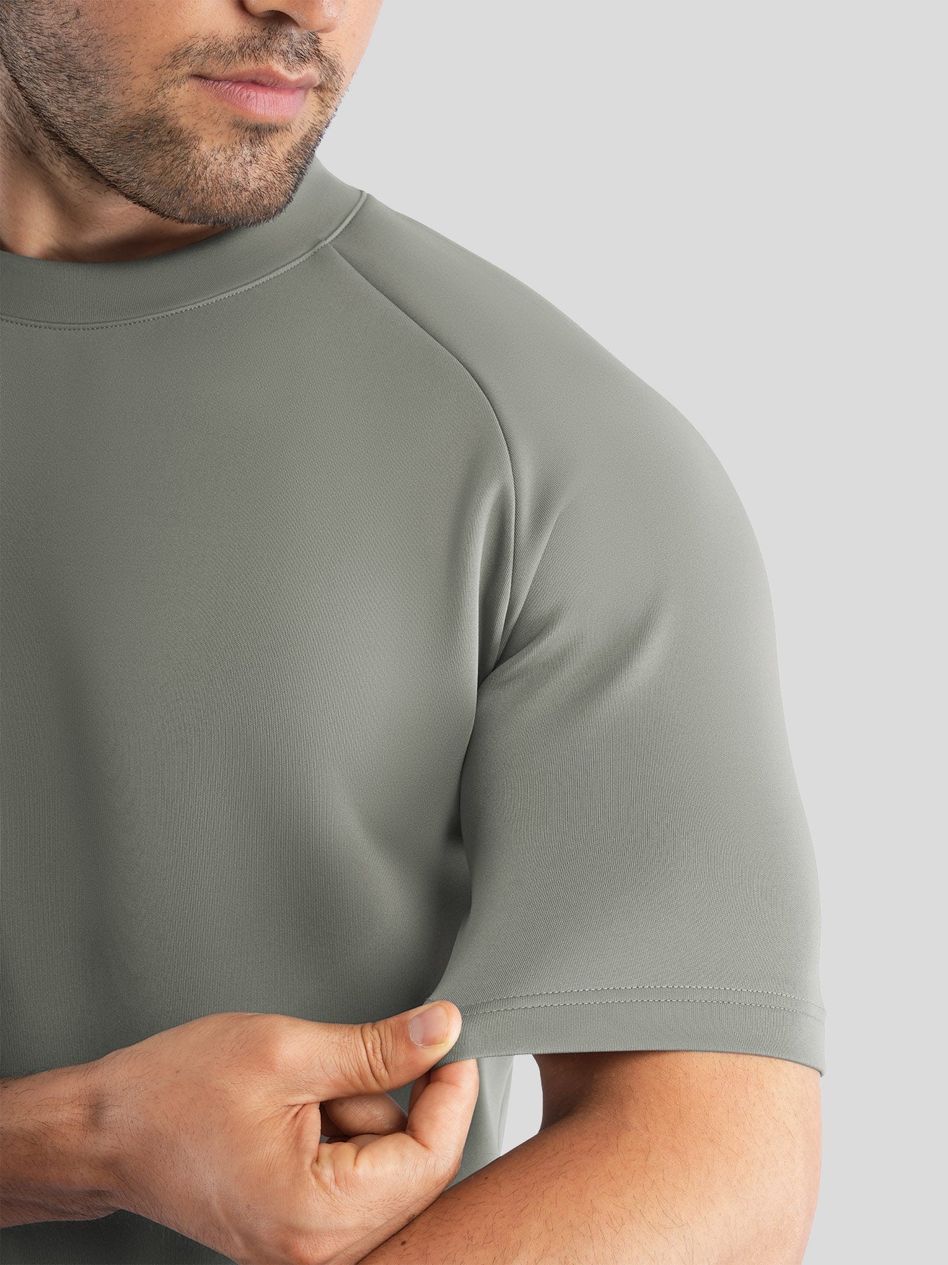 Modal Blend Short Sleeve Raglan Tee