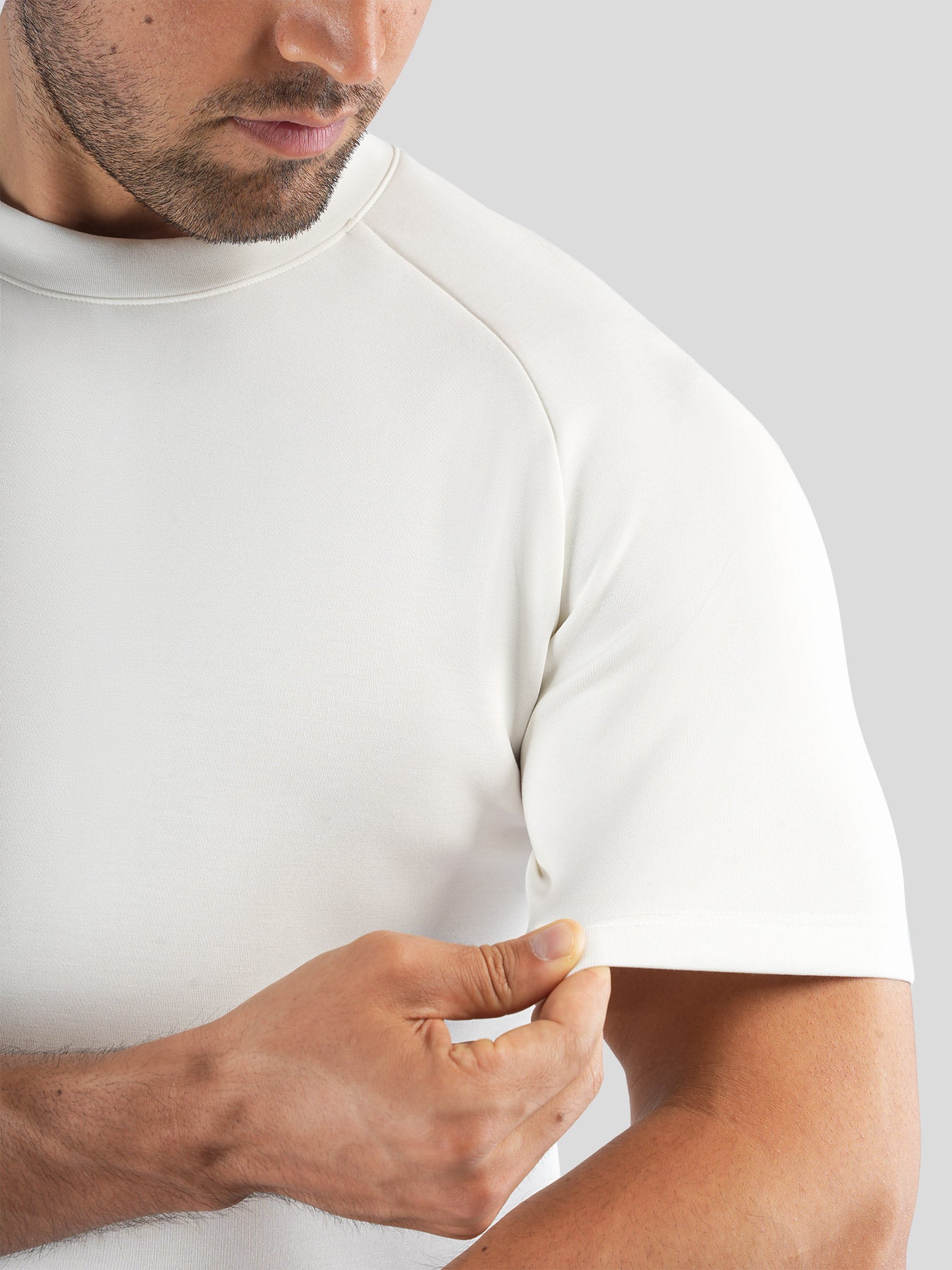 Modal Blend Short Sleeve Raglan Tee