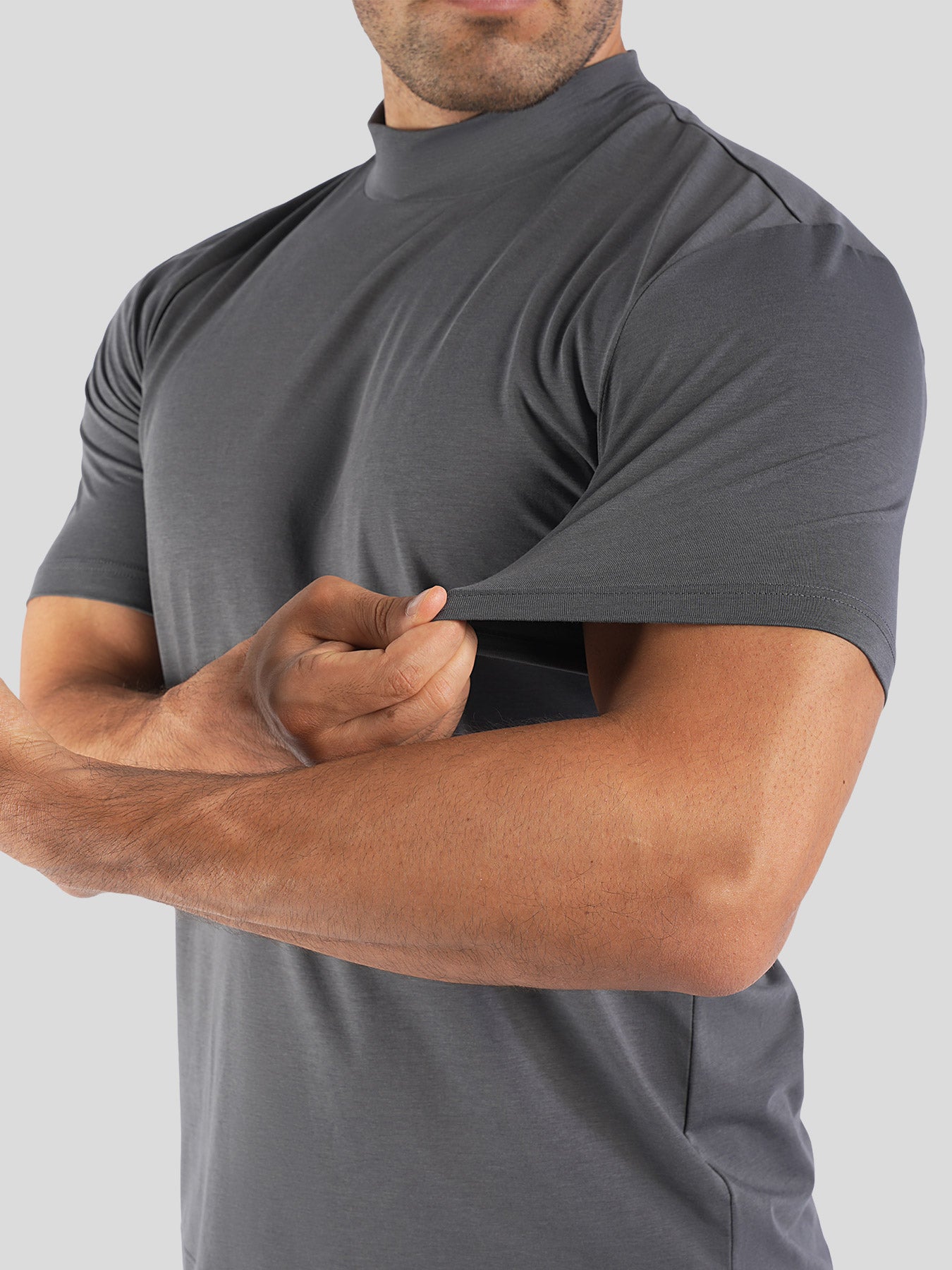 StayCool 2.0 Mock Neck Short Sleeve Tee