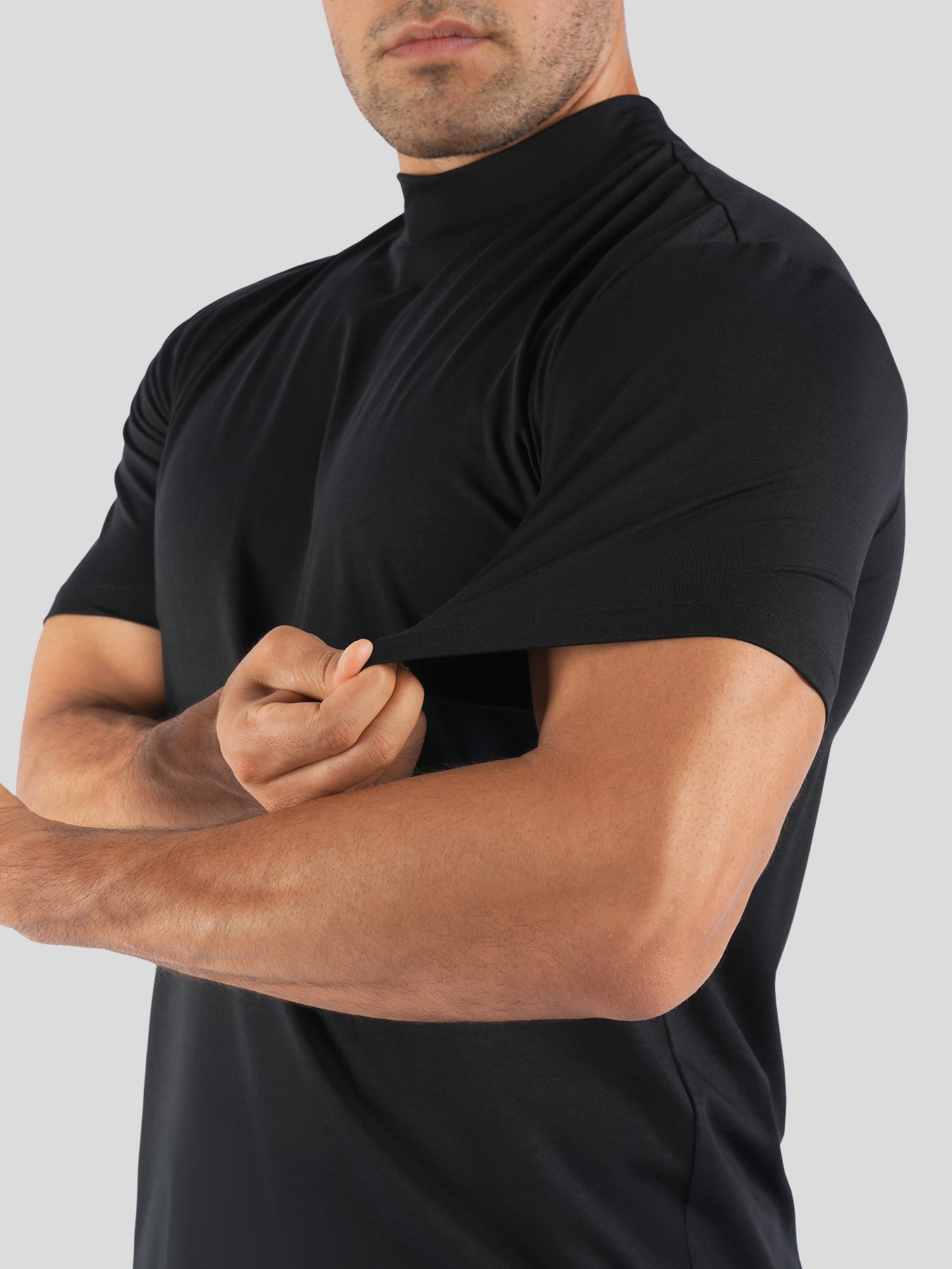 StayCool 2.0 Mock Neck Short Sleeve Tee