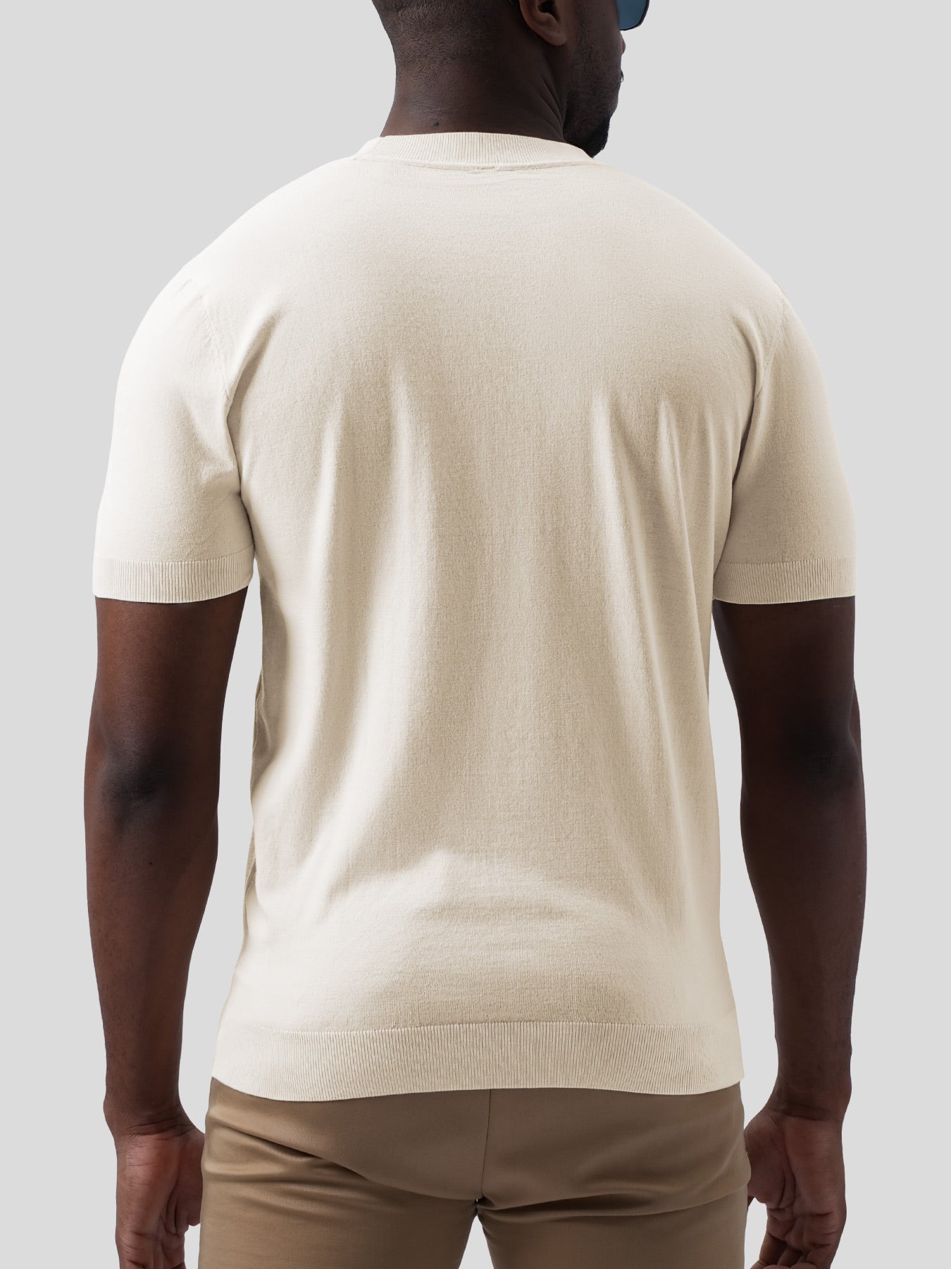 GentleKnit Short Sleeve Knitted T-Shirt