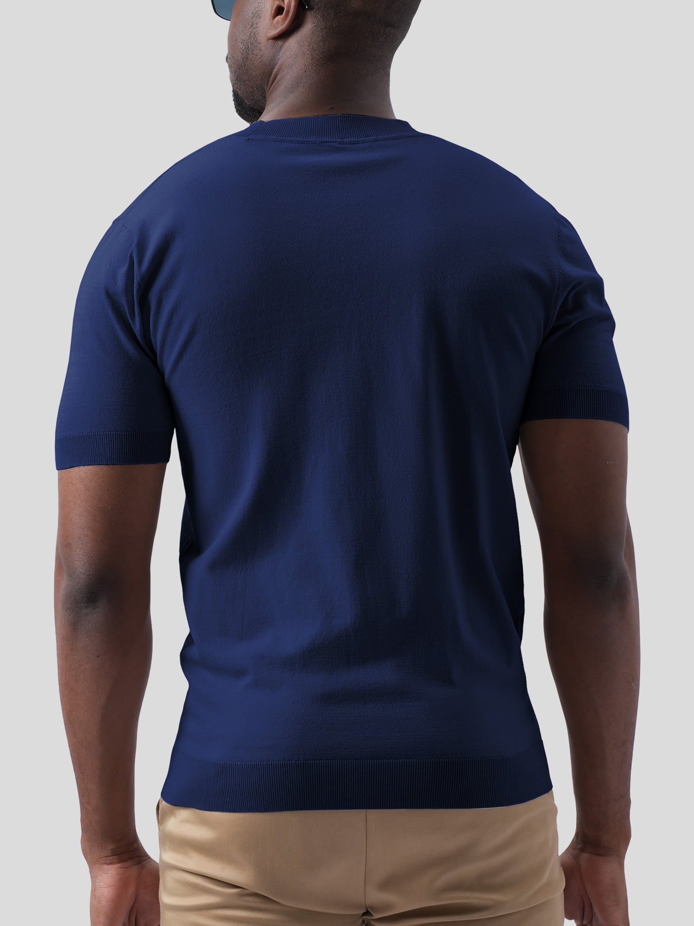 GentleKnit Short Sleeve Knitted T-Shirt