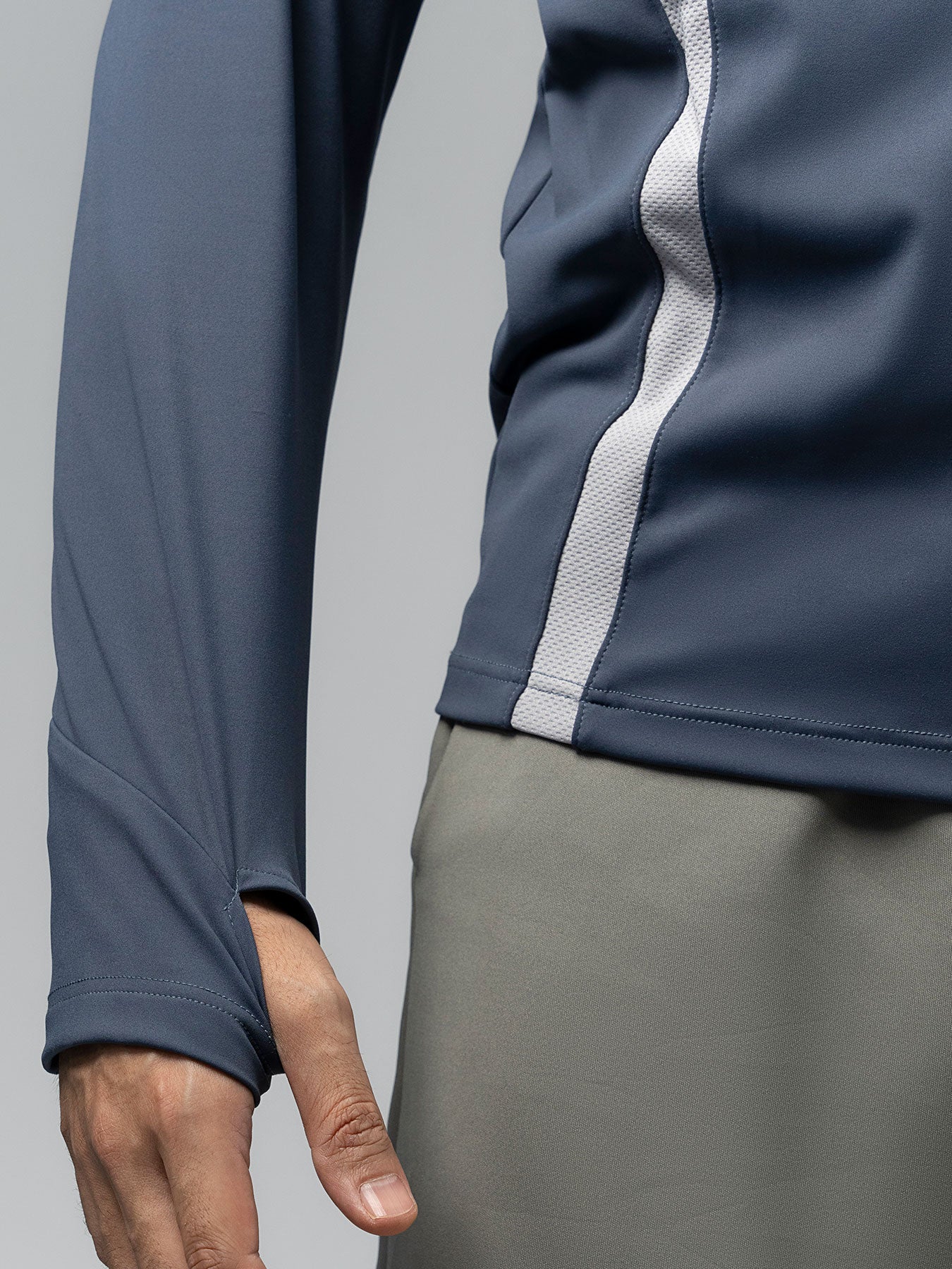 SmoothBlend Half Zip Aero Shield Mask Hoodie