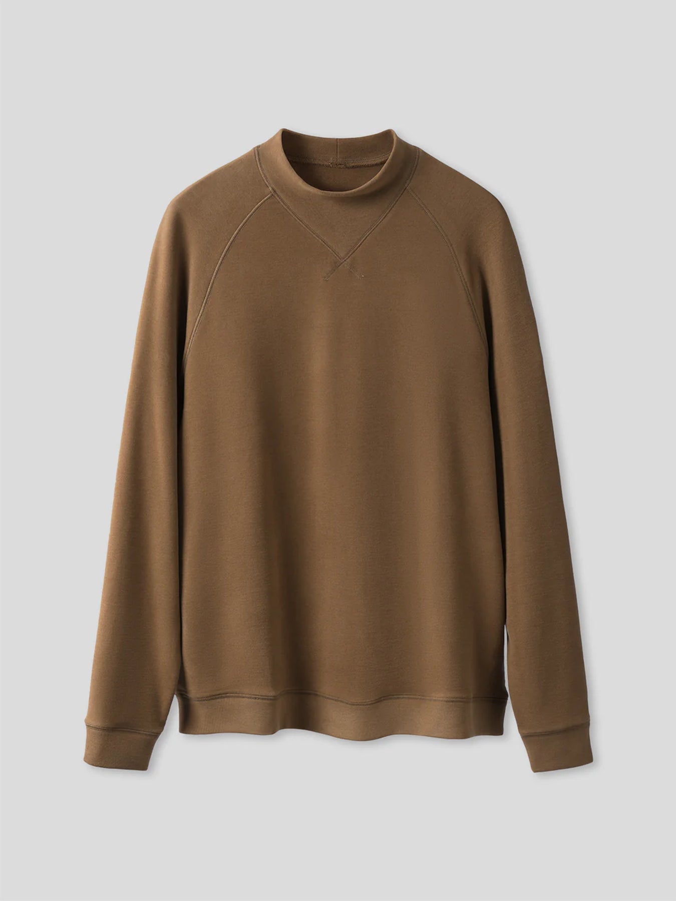 Thermo Fleece Mock Neck Sweatshirt