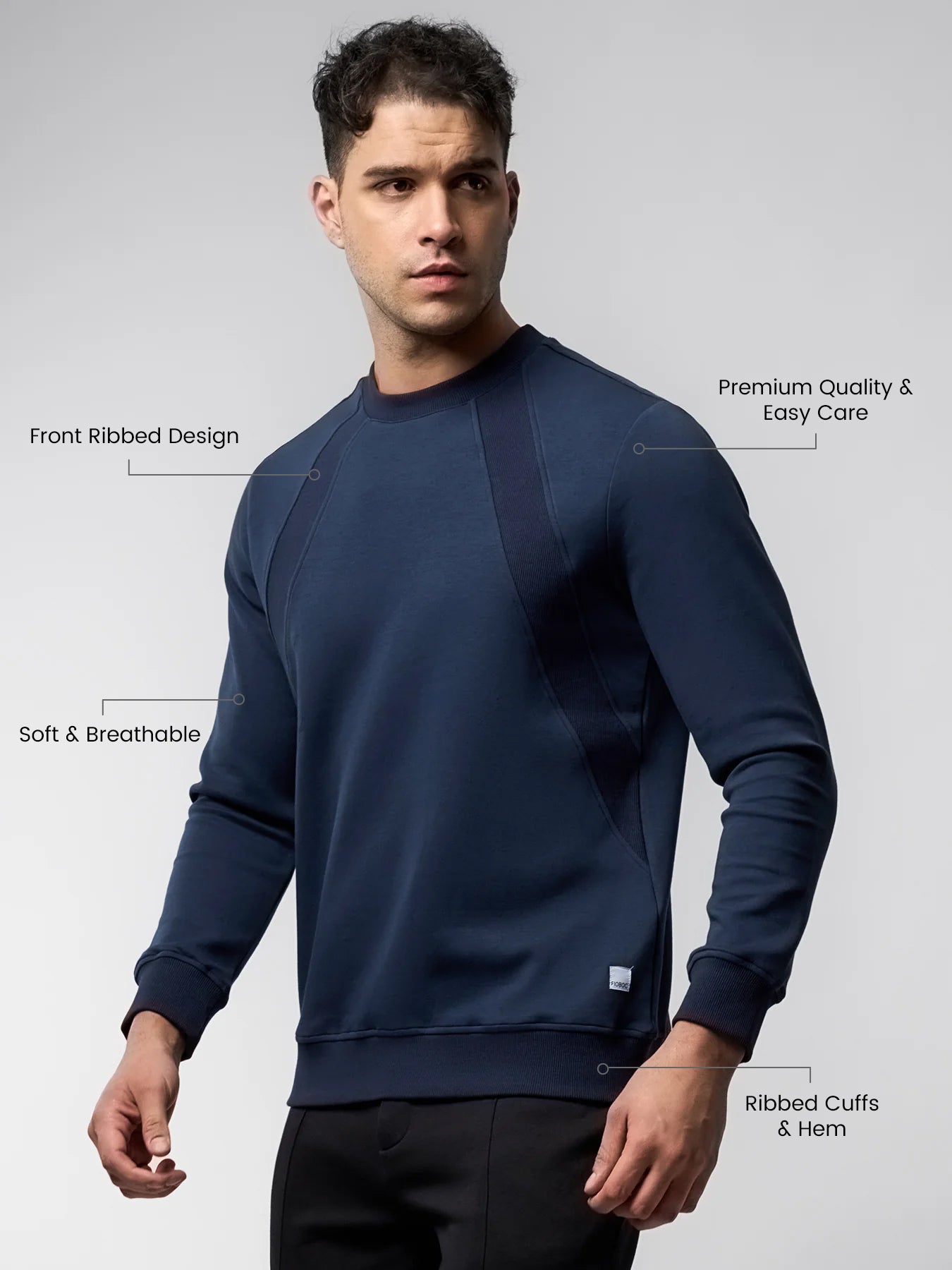 Weekend Performance Crew Neck Sweatshirt