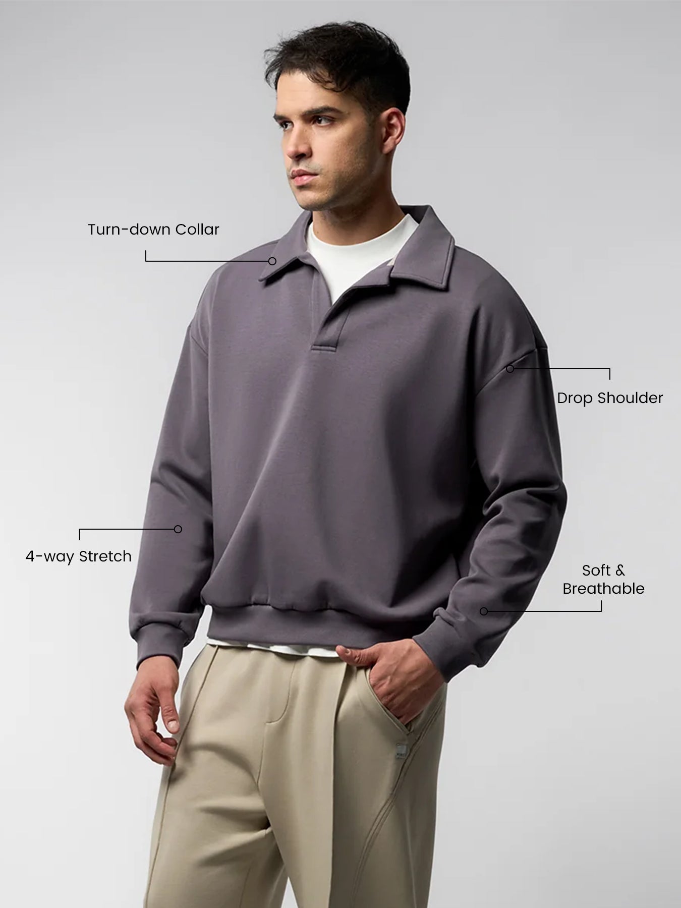 CozySpacer Polo V-Crew