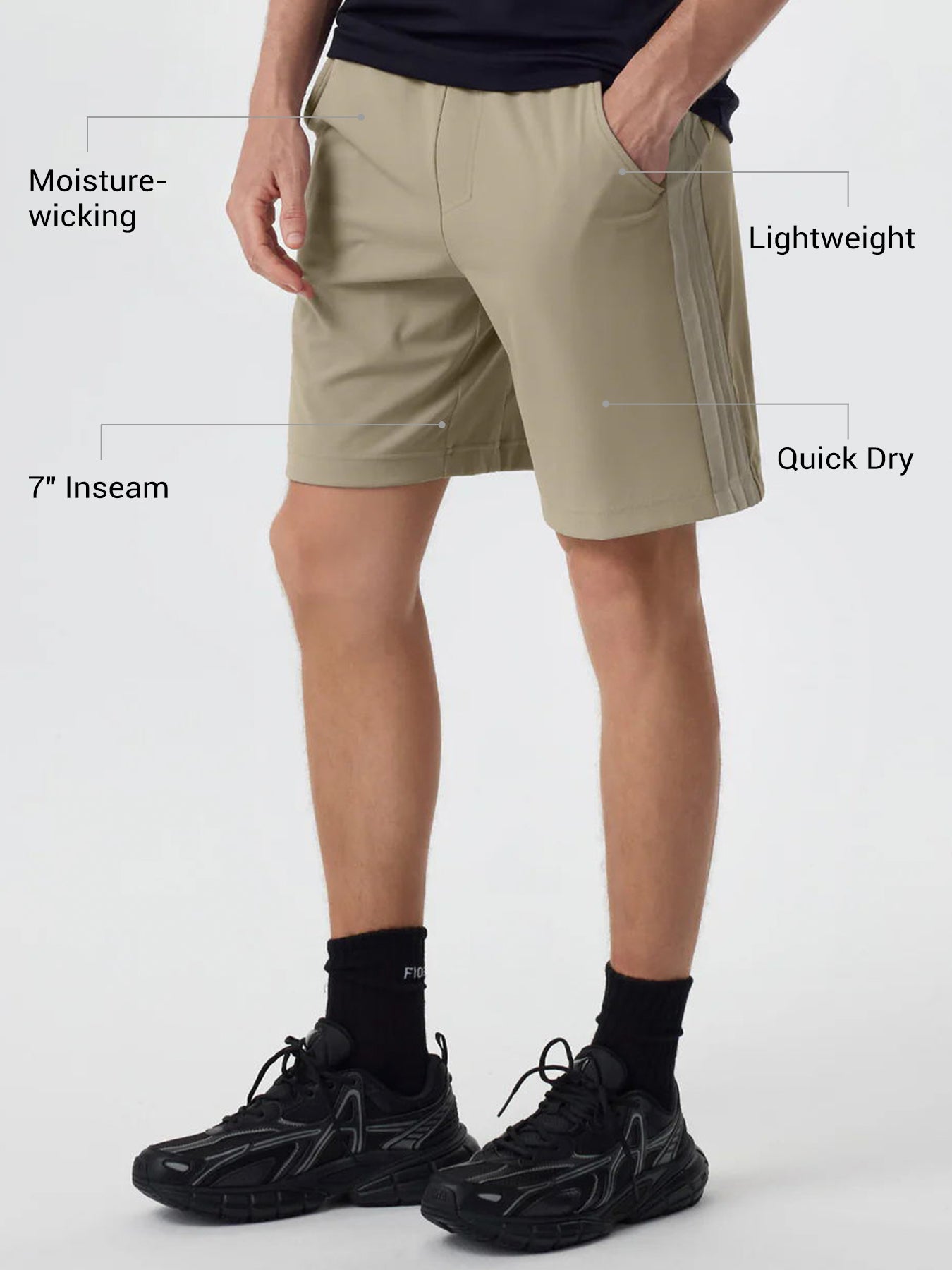 Smoothblend Quick Dry Short Unlined 7"