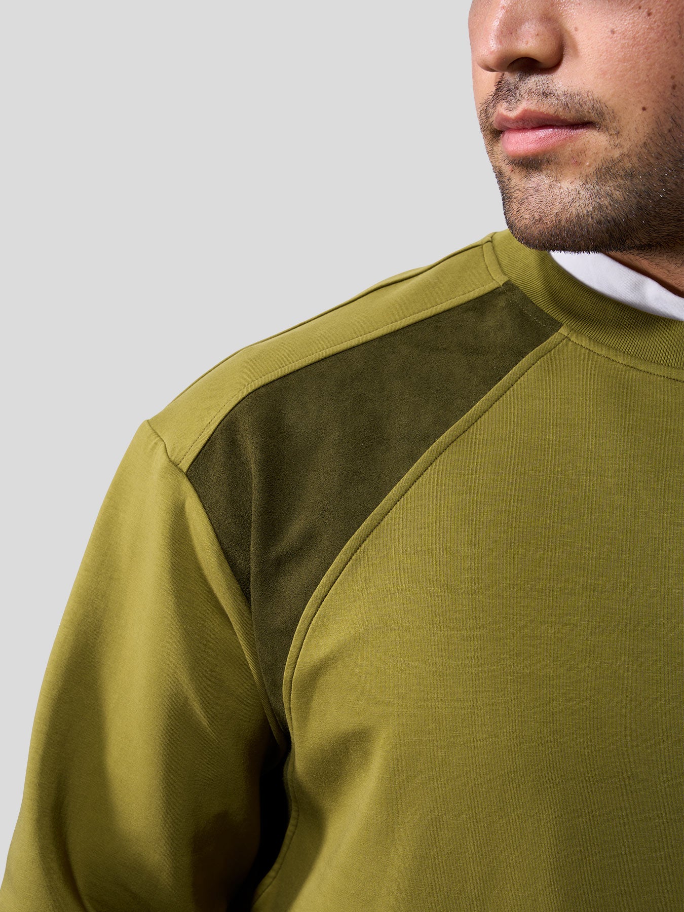 CozySpacer SuedePatch Sweatshirt