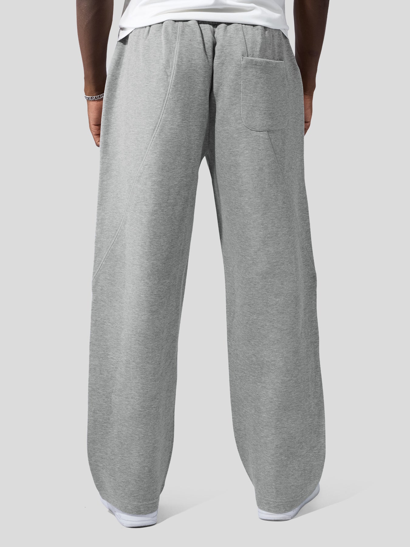 CozySpacer Fall Drawstring Wide Leg Pants Curved Design