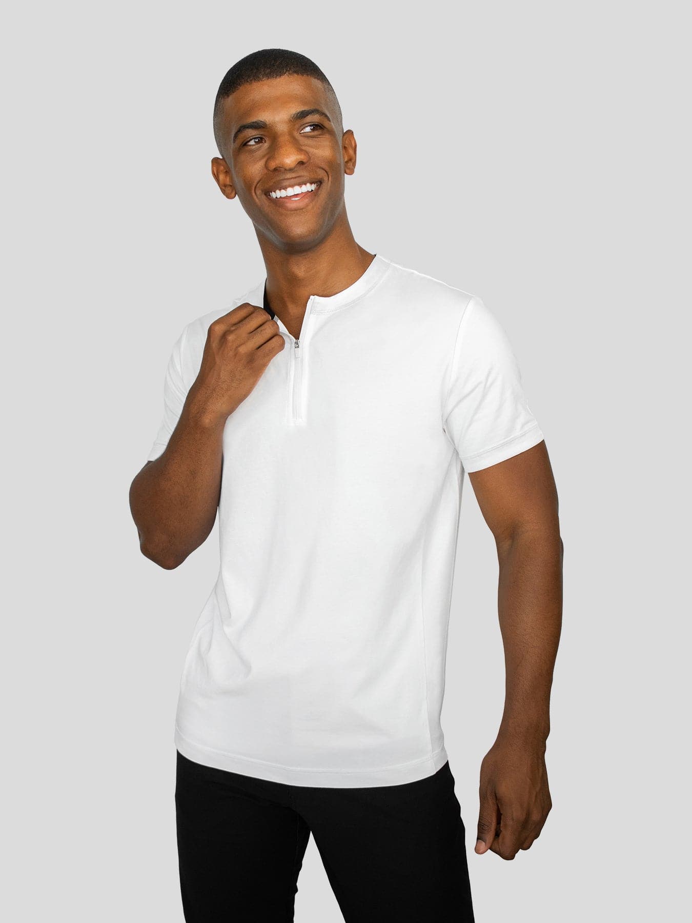 StayCool 2.0 Slim Fit Half Zip Sports Tee