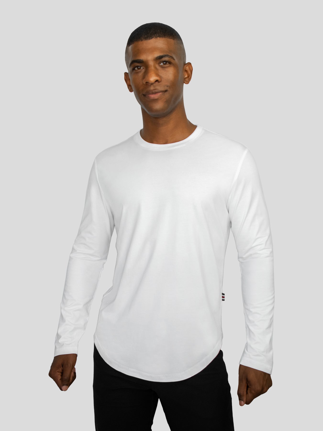 StaySmooth Long Sleeve Drop-Cut Tee