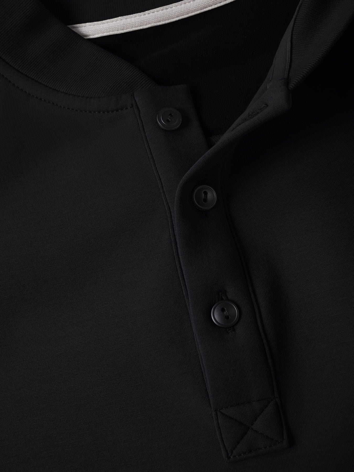 CozySpacer SuedePatch Button Sweatshirt