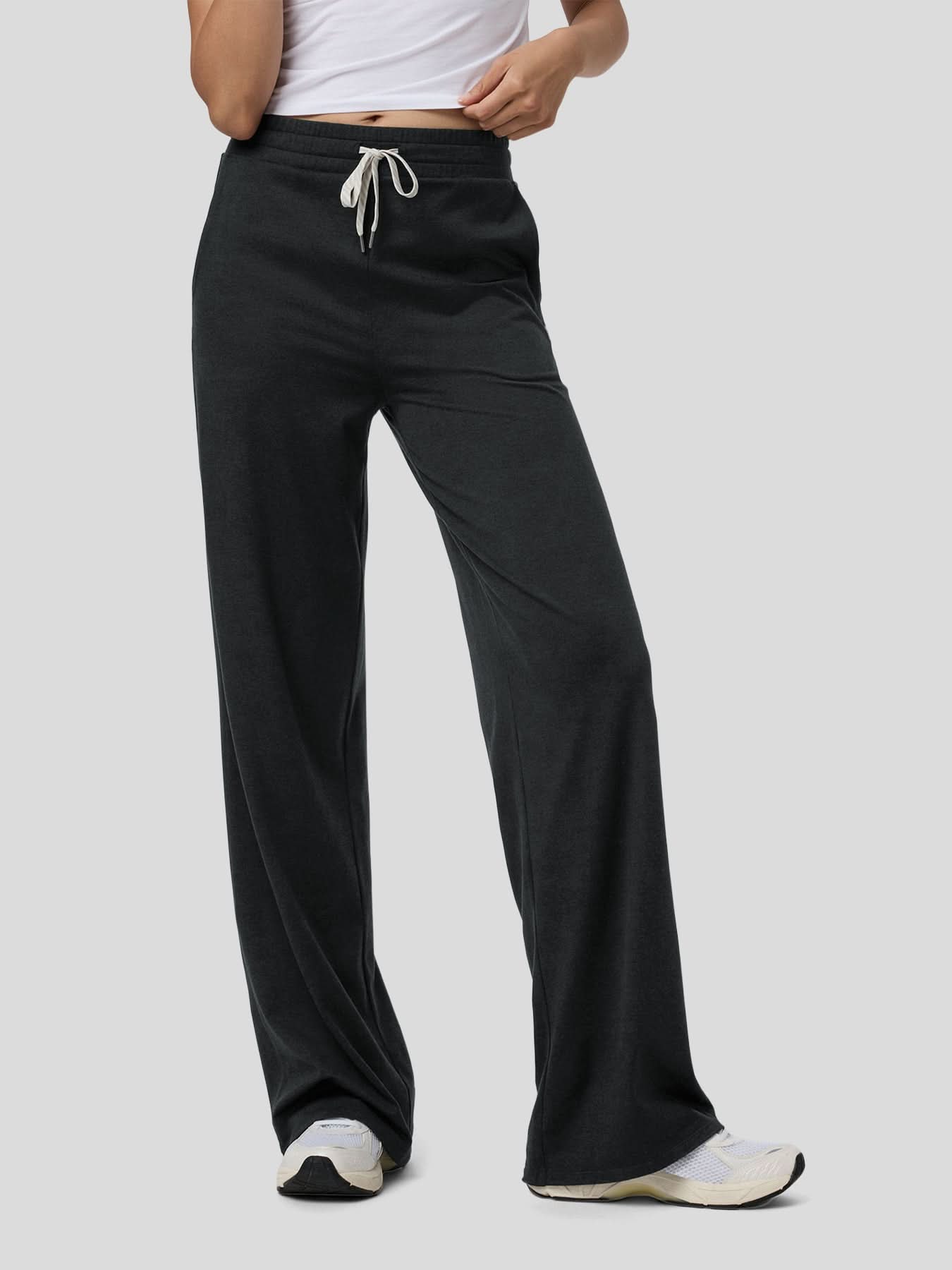 Women Velou Tank, Full Zip Hoodie & Wide Leg Pant 3-piece Set