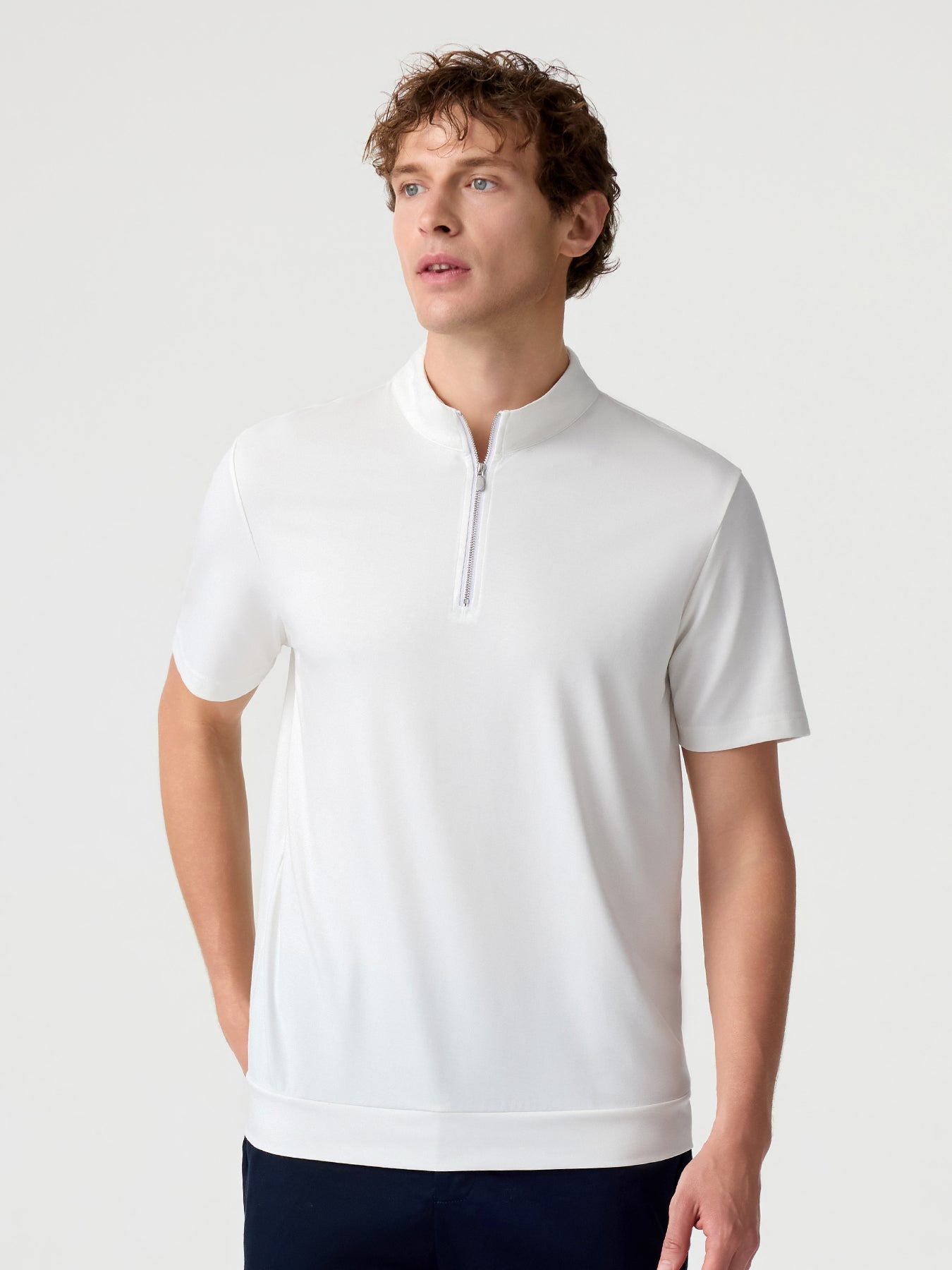 その他 Half zip short top white Bright White Parkside Half-Zip Pullover | Wilson Sporting Goods