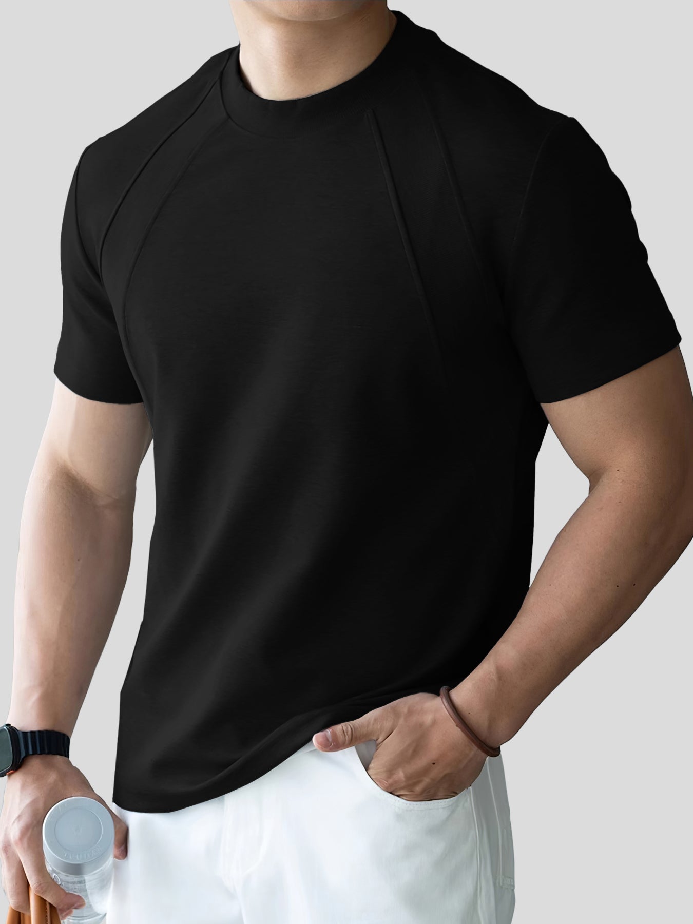 Weekend Performance Tee And Smart Casual Pant Set