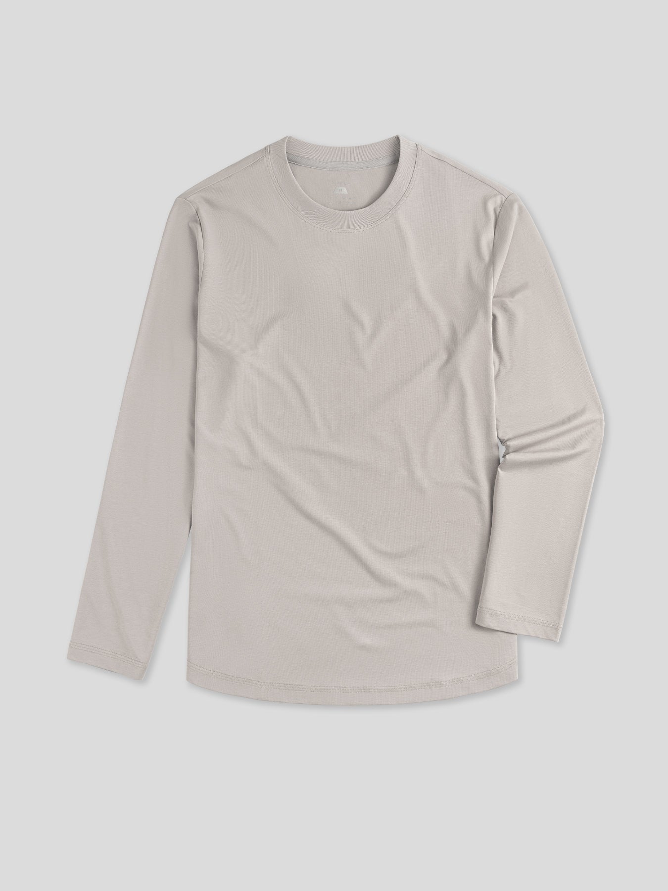 StaySmooth Slim Fit Long Sleeve Curve Hem Tee: New Colors
