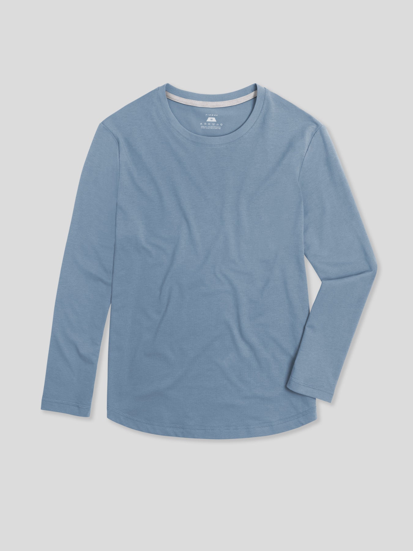StaySmooth Slim Fit Long Sleeve Curve Hem Tee: New Colors