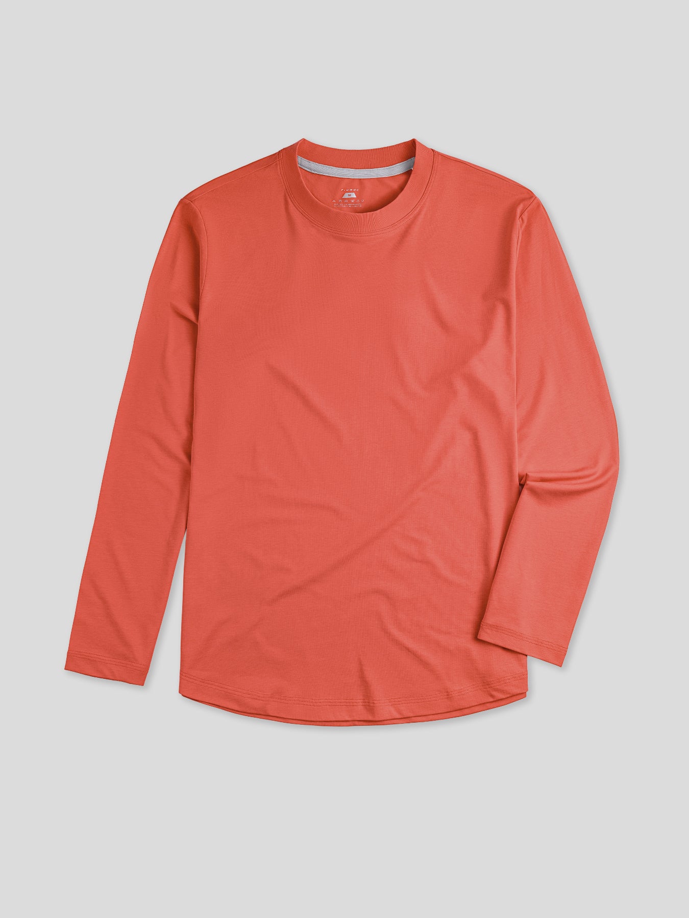 StaySmooth Long Sleeve Curve Hem Tee:Classic Fit