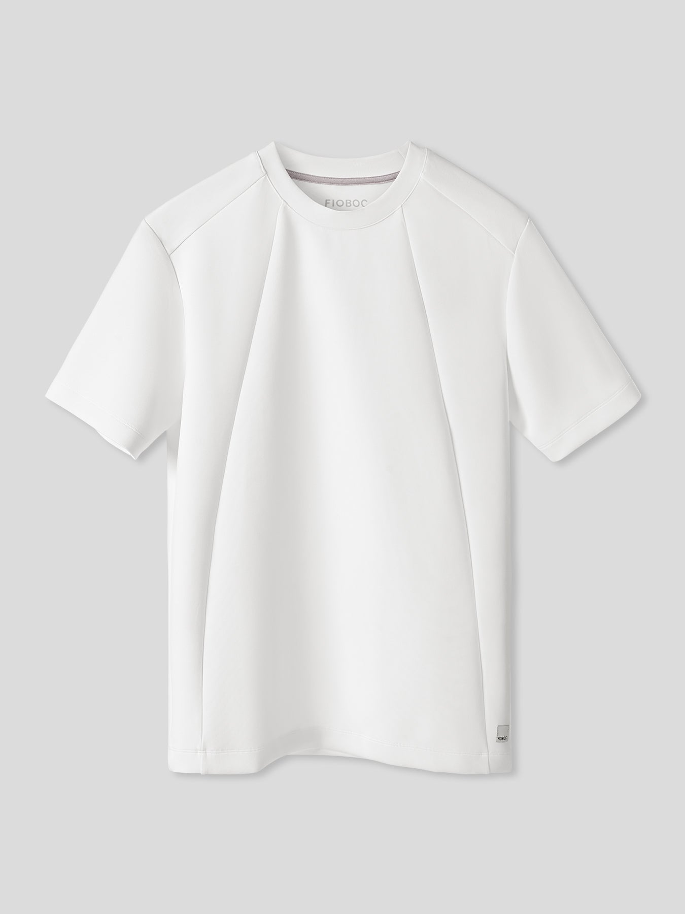 Modal Blend Panelled Short Sleeve Tee